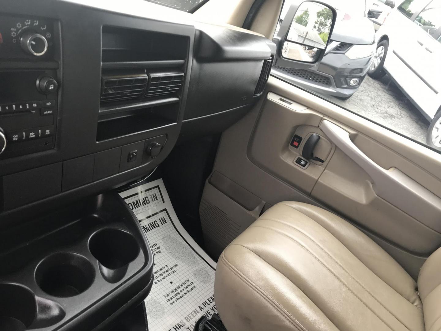 2014 Pewter /Gray Chevrolet Express 3500 Cargo (1GCZGTCG3E1) with an 6.0L V8 OHV 16V FFV engine, 6-Speed Automatic transmission, located at 577 Chester Pike, Prospect Park, PA, 19076, (610) 237-1015, 39.886154, -75.302338 - 2014 Chevrolet Express 3500 Cargo Van: Pop out side panels with remote, ladder racks, shelving, power inverter, trailer hitch, partition, new PA inspection, FLEET MAINTAINED, runs LIKE NEW! This vehicle comes inspected and has been given a bumper to bumper safety check. It is very clean, reliable - Photo#15
