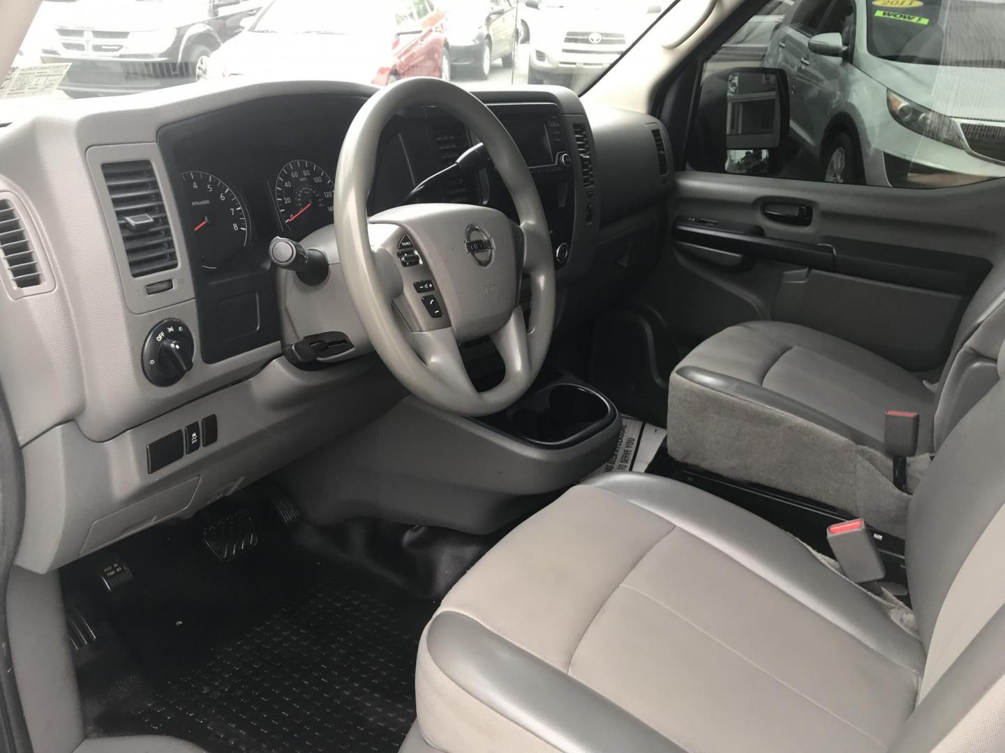 2018 White /Gray Nissan NV Cargo 1500 S (1N6BF0KM4JN) with an 4.0L V6 engine, 5A transmission, located at 577 Chester Pike, Prospect Park, PA, 19076, (610) 237-1015, 39.886154, -75.302338 - 2018 Nissan NV 1500 S: Shelving, backup camera, new PA inspection, heavy duty partition, FLEET MAINTAINED, runs LIKE NEW! This vehicle comes inspected and has been given a bumper to bumper safety check. It is very clean, reliable, and well maintained. We offer a unique pay plan that is known for - Photo#7