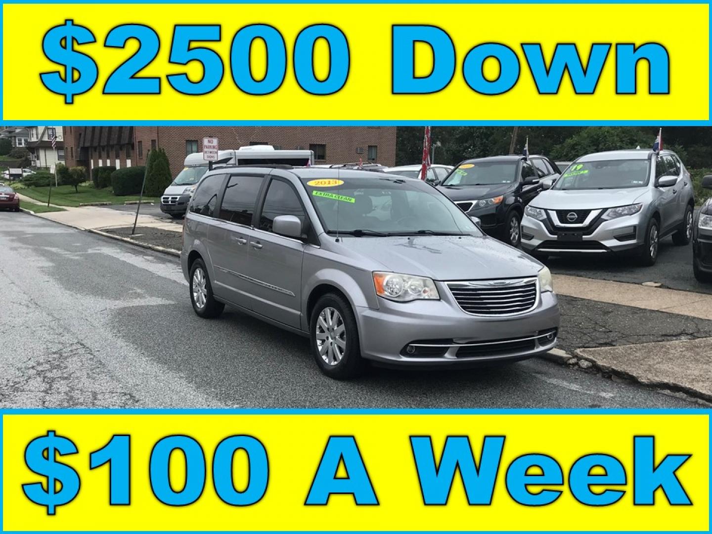 2013 /Gray Chrysler Town & Country Touring (2C4RC1BGXDR) with an 3.6L V6 DOHC 24V engine, 6-Speed Automatic transmission, located at 577 Chester Pike, Prospect Park, PA, 19076, (610) 237-1015, 39.886154, -75.302338 - 2013 Chrysler Town & Country Touring: Only 122k miles, DVD player, stow and go seating, backup camera, new PA inspection, runs LIKE NEW! This vehicle comes inspected and has been given a bumper to bumper safety check. It is very clean, reliable, and well maintained. We offer a unique pay plan tha - Photo#0