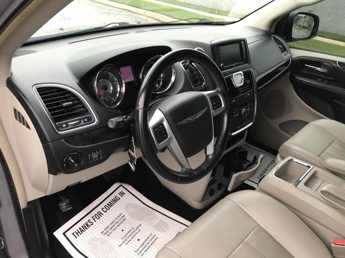 2013 /Gray Chrysler Town & Country Touring (2C4RC1BGXDR) with an 3.6L V6 DOHC 24V engine, 6-Speed Automatic transmission, located at 577 Chester Pike, Prospect Park, PA, 19076, (610) 237-1015, 39.886154, -75.302338 - 2013 Chrysler Town & Country Touring: Only 122k miles, DVD player, stow and go seating, backup camera, new PA inspection, runs LIKE NEW! This vehicle comes inspected and has been given a bumper to bumper safety check. It is very clean, reliable, and well maintained. We offer a unique pay plan tha - Photo#10