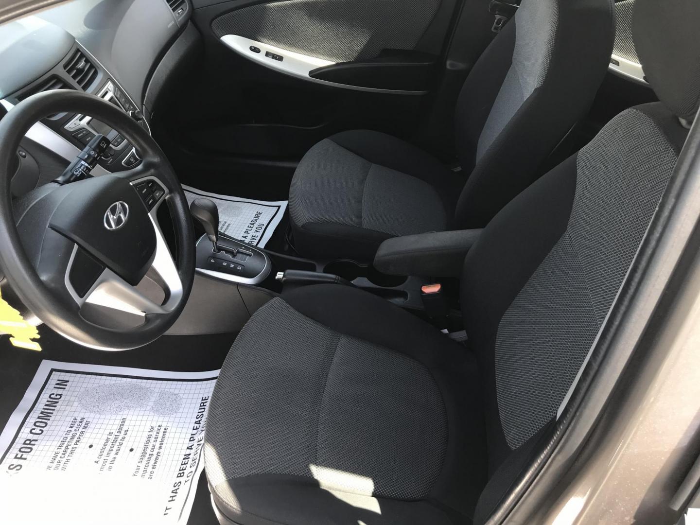2014 Gold /Tan Hyundai Accent GS 5-Door (KMHCT5AE9EU) with an 1.6L L4 DOHC 16V engine, Automatic transmission, located at 577 Chester Pike, Prospect Park, PA, 19076, (610) 237-1015, 39.886154, -75.302338 - 2014 Hyundai Accent GS: Only 95k miles, new PA inspection, great on gas, runs EXCELLENT! This vehicle comes inspected and has been given a bumper to bumper safety check. It is very clean, reliable, and well maintained. We offer a unique pay plan that is known for being the easiest and fastest fin - Photo#9