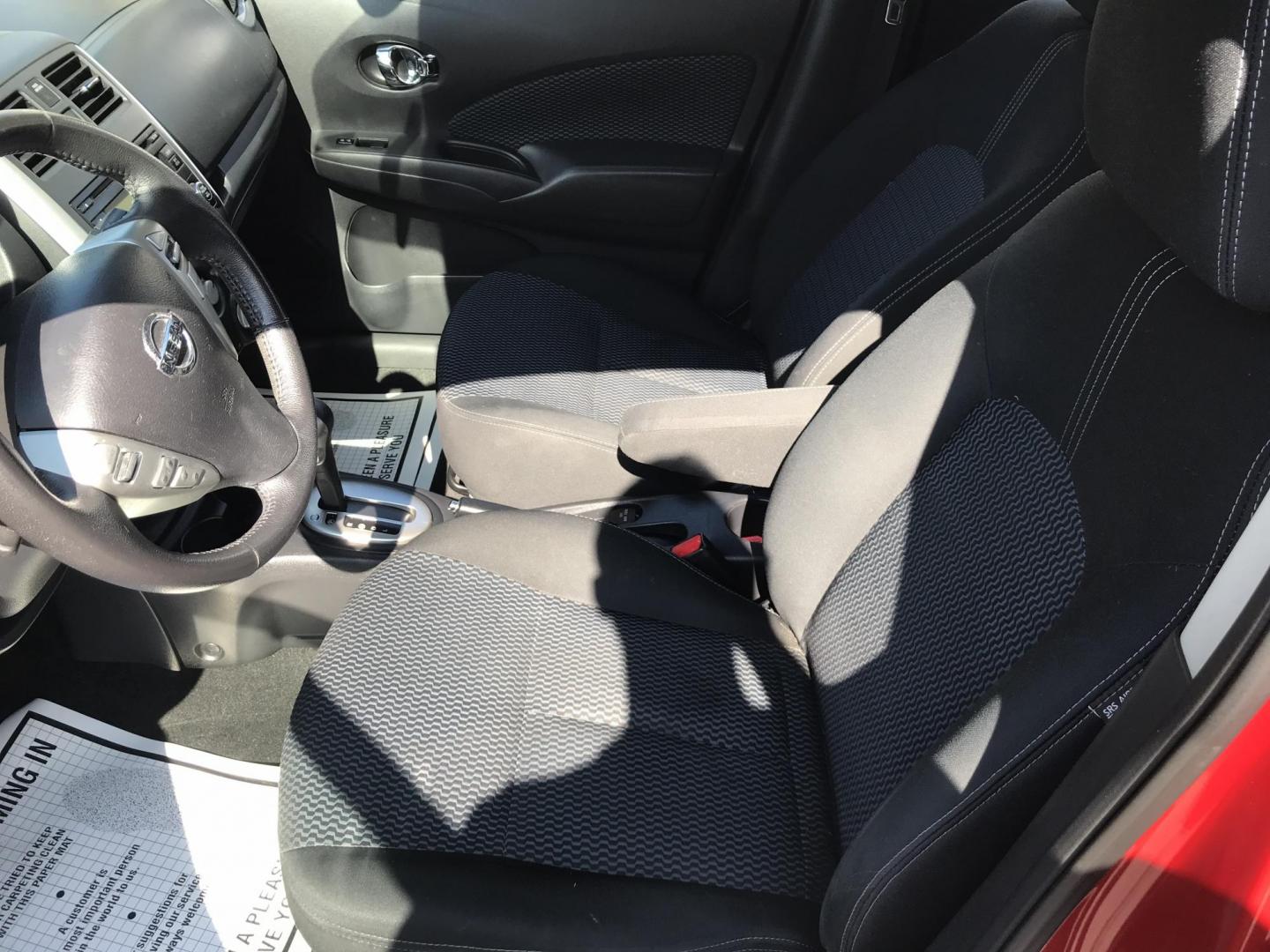 2014 Red /Gray Nissan Versa Note S (3N1CE2CP5EL) with an 1.6L L4 DOHC 16V engine, Automatic transmission, located at 577 Chester Pike, Prospect Park, PA, 19076, (610) 237-1015, 39.886154, -75.302338 - 2014 Nissan Versa Note SV: Only 90k miles, great on gas, new PA inspection, SUPER CLEAN, runs LIKE NEW! This vehicle comes inspected and has been given a bumper to bumper safety check. It is very clean, reliable, and well maintained. We offer a unique pay plan that is known for being the easiest - Photo#11