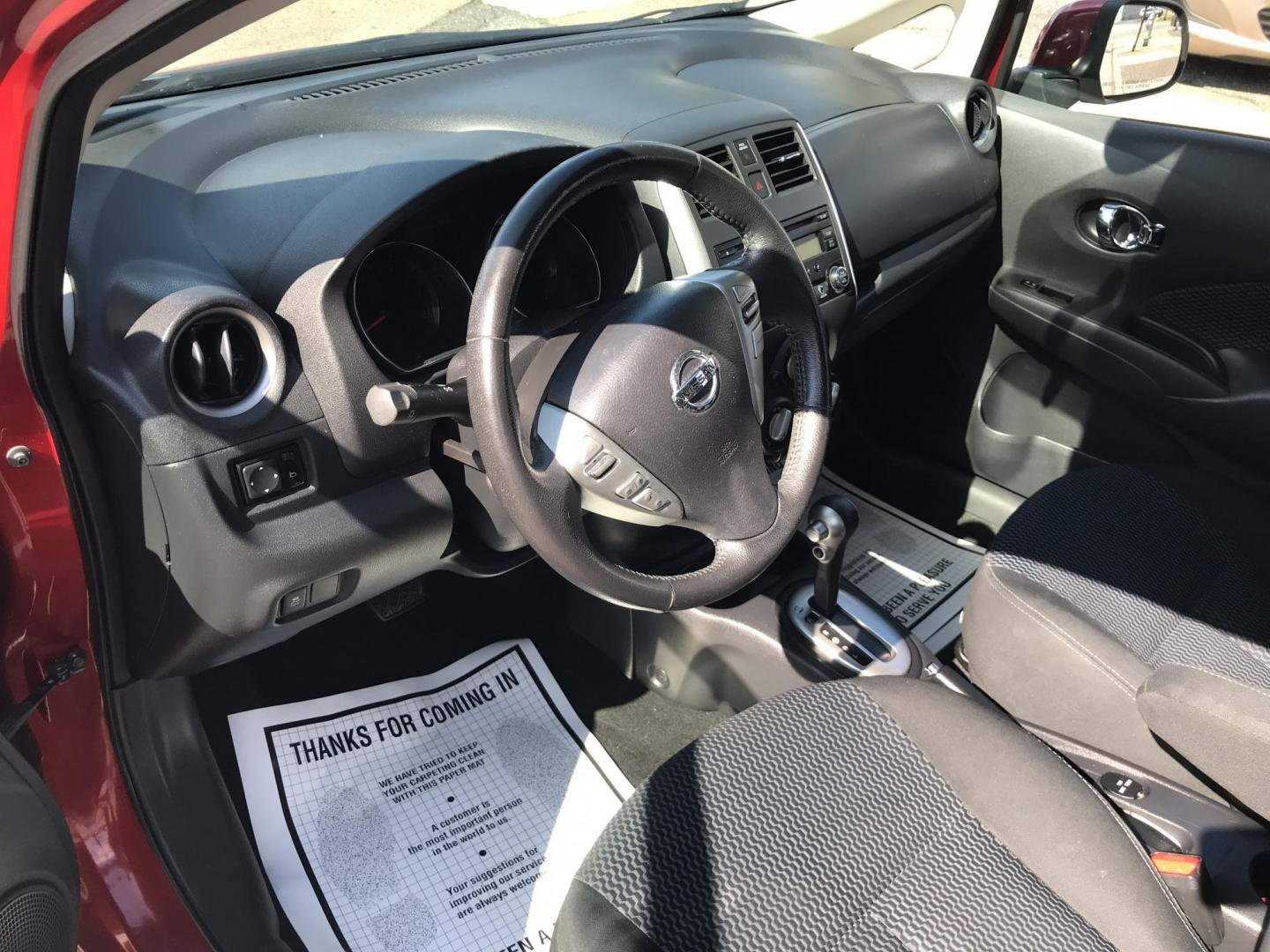2014 Red /Gray Nissan Versa Note S (3N1CE2CP5EL) with an 1.6L L4 DOHC 16V engine, Automatic transmission, located at 577 Chester Pike, Prospect Park, PA, 19076, (610) 237-1015, 39.886154, -75.302338 - 2014 Nissan Versa Note SV: Only 90k miles, great on gas, new PA inspection, SUPER CLEAN, runs LIKE NEW! This vehicle comes inspected and has been given a bumper to bumper safety check. It is very clean, reliable, and well maintained. We offer a unique pay plan that is known for being the easiest - Photo#12