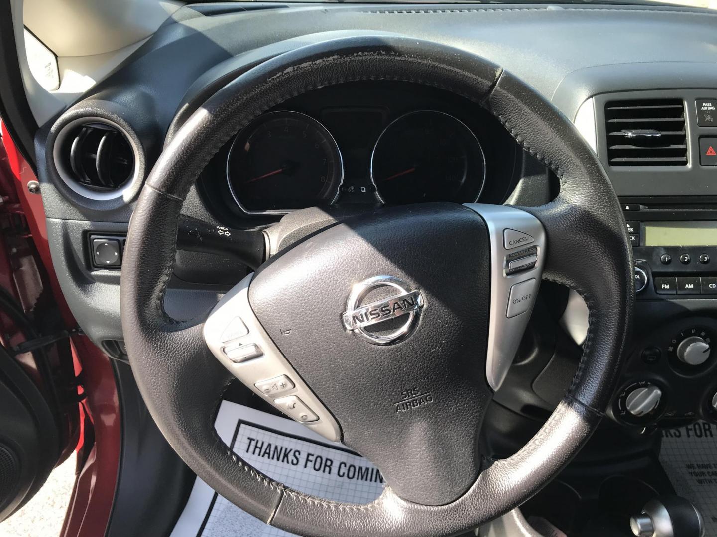 2014 Red /Gray Nissan Versa Note S (3N1CE2CP5EL) with an 1.6L L4 DOHC 16V engine, Automatic transmission, located at 577 Chester Pike, Prospect Park, PA, 19076, (610) 237-1015, 39.886154, -75.302338 - 2014 Nissan Versa Note SV: Only 90k miles, great on gas, new PA inspection, SUPER CLEAN, runs LIKE NEW! This vehicle comes inspected and has been given a bumper to bumper safety check. It is very clean, reliable, and well maintained. We offer a unique pay plan that is known for being the easiest - Photo#13
