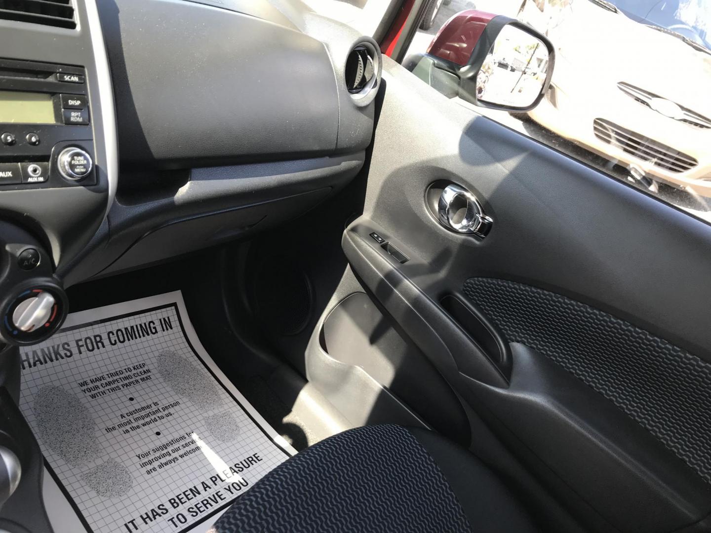 2014 Red /Gray Nissan Versa Note S (3N1CE2CP5EL) with an 1.6L L4 DOHC 16V engine, Automatic transmission, located at 577 Chester Pike, Prospect Park, PA, 19076, (610) 237-1015, 39.886154, -75.302338 - 2014 Nissan Versa Note SV: Only 90k miles, great on gas, new PA inspection, SUPER CLEAN, runs LIKE NEW! This vehicle comes inspected and has been given a bumper to bumper safety check. It is very clean, reliable, and well maintained. We offer a unique pay plan that is known for being the easiest - Photo#16