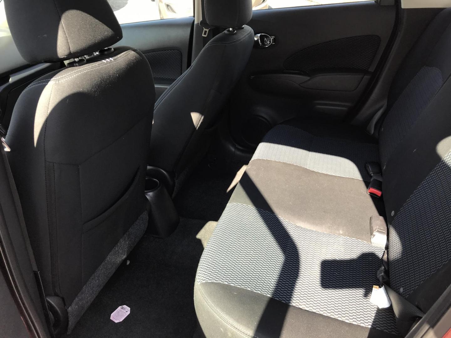 2014 Red /Gray Nissan Versa Note S (3N1CE2CP5EL) with an 1.6L L4 DOHC 16V engine, Automatic transmission, located at 577 Chester Pike, Prospect Park, PA, 19076, (610) 237-1015, 39.886154, -75.302338 - 2014 Nissan Versa Note SV: Only 90k miles, great on gas, new PA inspection, SUPER CLEAN, runs LIKE NEW! This vehicle comes inspected and has been given a bumper to bumper safety check. It is very clean, reliable, and well maintained. We offer a unique pay plan that is known for being the easiest - Photo#17