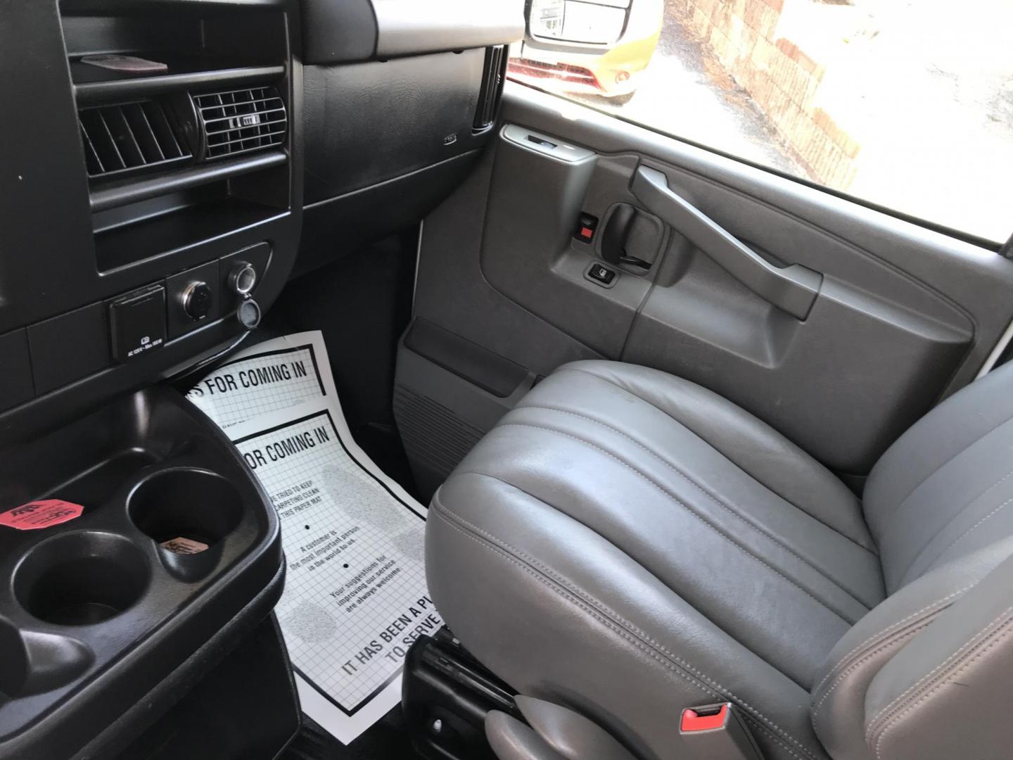 2017 White /Gray Chevrolet Express 2500 Cargo (1GCWGAFF7H1) with an 4.8L V8 FFV engine, 6A transmission, located at 577 Chester Pike, Prospect Park, PA, 19076, (610) 237-1015, 39.886154, -75.302338 - 2017 Chevrolet Express 2500 Cargo Van: Ladder racks, shelving, backup camera, partition, new PA inspection, FLEET MAINTAINED, runs LIKE NEW! This vehicle comes inspected and has been given a bumper to bumper safety check. It is very clean, reliable, and well maintained. We offer a unique pay plan - Photo#14