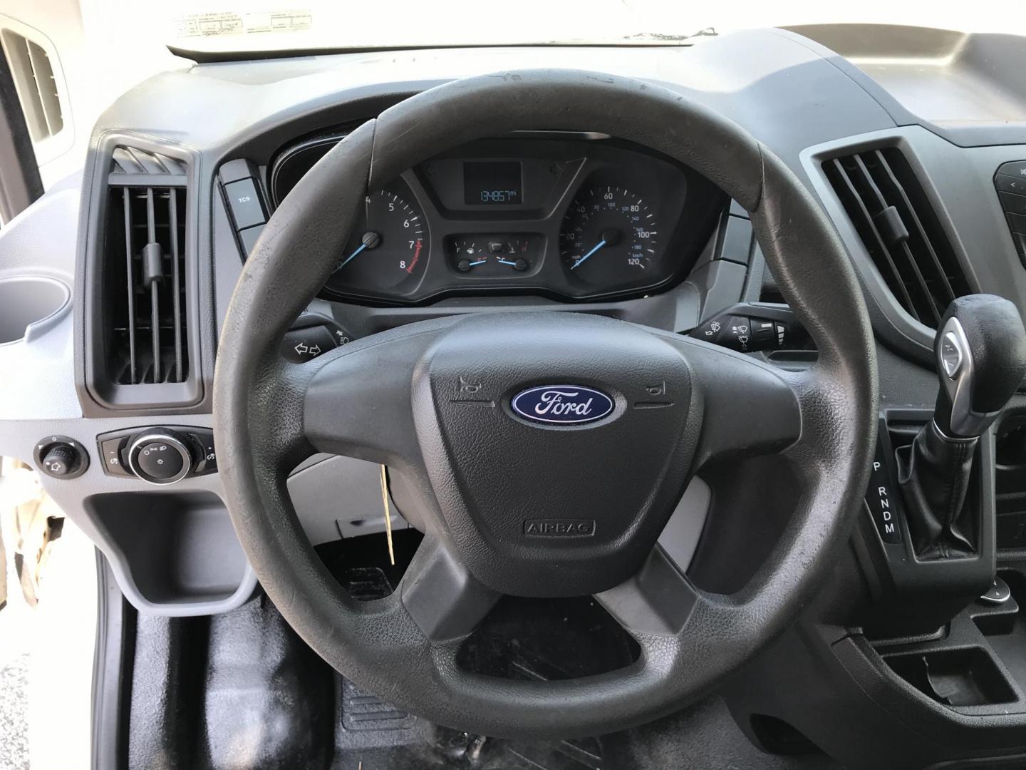 2015 White /Gray Ford Transit 150 Van Low Roof w/Sliding Pass. 130-in. WB (1FTNE1YM7FK) with an 3.7L V6 DOHC 24V engine, 6-Speed Automatic transmission, located at 577 Chester Pike, Prospect Park, PA, 19076, (610) 237-1015, 39.886154, -75.302338 - Photo#9