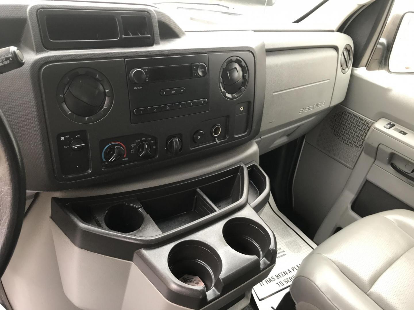 2013 White /Gray Ford Econoline E150 E-150 (1FTNE1EW4DD) with an 4.6L V8 SOHC 16V engine, 4-Speed Automatic transmission, located at 577 Chester Pike, Prospect Park, PA, 19076, (610) 237-1015, 39.886154, -75.302338 - 13 Ford Econoline E-150 Cargo Van: new PA inspection, shelving, power locks and windows, FLEET MAINTAINED! This vehicle comes inspected and has been given a bumper to bumper safety check. It is very clean, reliable, and well maintained. We offer a unique pay plan that is known for being the easie - Photo#12