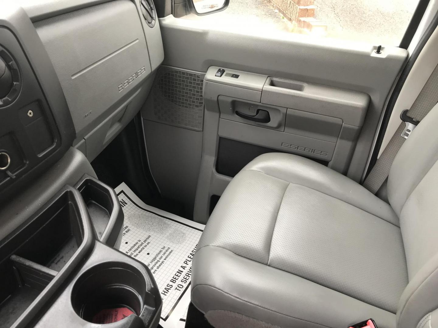 2013 White /Gray Ford Econoline E150 E-150 (1FTNE1EW4DD) with an 4.6L V8 SOHC 16V engine, 4-Speed Automatic transmission, located at 577 Chester Pike, Prospect Park, PA, 19076, (610) 237-1015, 39.886154, -75.302338 - 13 Ford Econoline E-150 Cargo Van: new PA inspection, shelving, power locks and windows, FLEET MAINTAINED! This vehicle comes inspected and has been given a bumper to bumper safety check. It is very clean, reliable, and well maintained. We offer a unique pay plan that is known for being the easie - Photo#13