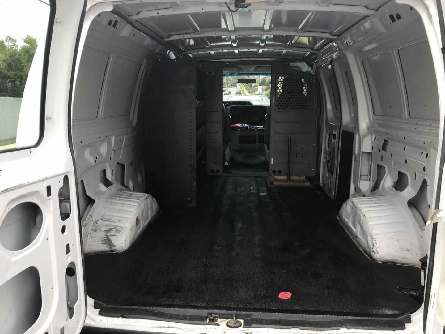 2013 White /Gray Ford Econoline E150 E-150 (1FTNE1EW4DD) with an 4.6L V8 SOHC 16V engine, 4-Speed Automatic transmission, located at 577 Chester Pike, Prospect Park, PA, 19076, (610) 237-1015, 39.886154, -75.302338 - 13 Ford Econoline E-150 Cargo Van: new PA inspection, shelving, power locks and windows, FLEET MAINTAINED! This vehicle comes inspected and has been given a bumper to bumper safety check. It is very clean, reliable, and well maintained. We offer a unique pay plan that is known for being the easie - Photo#15