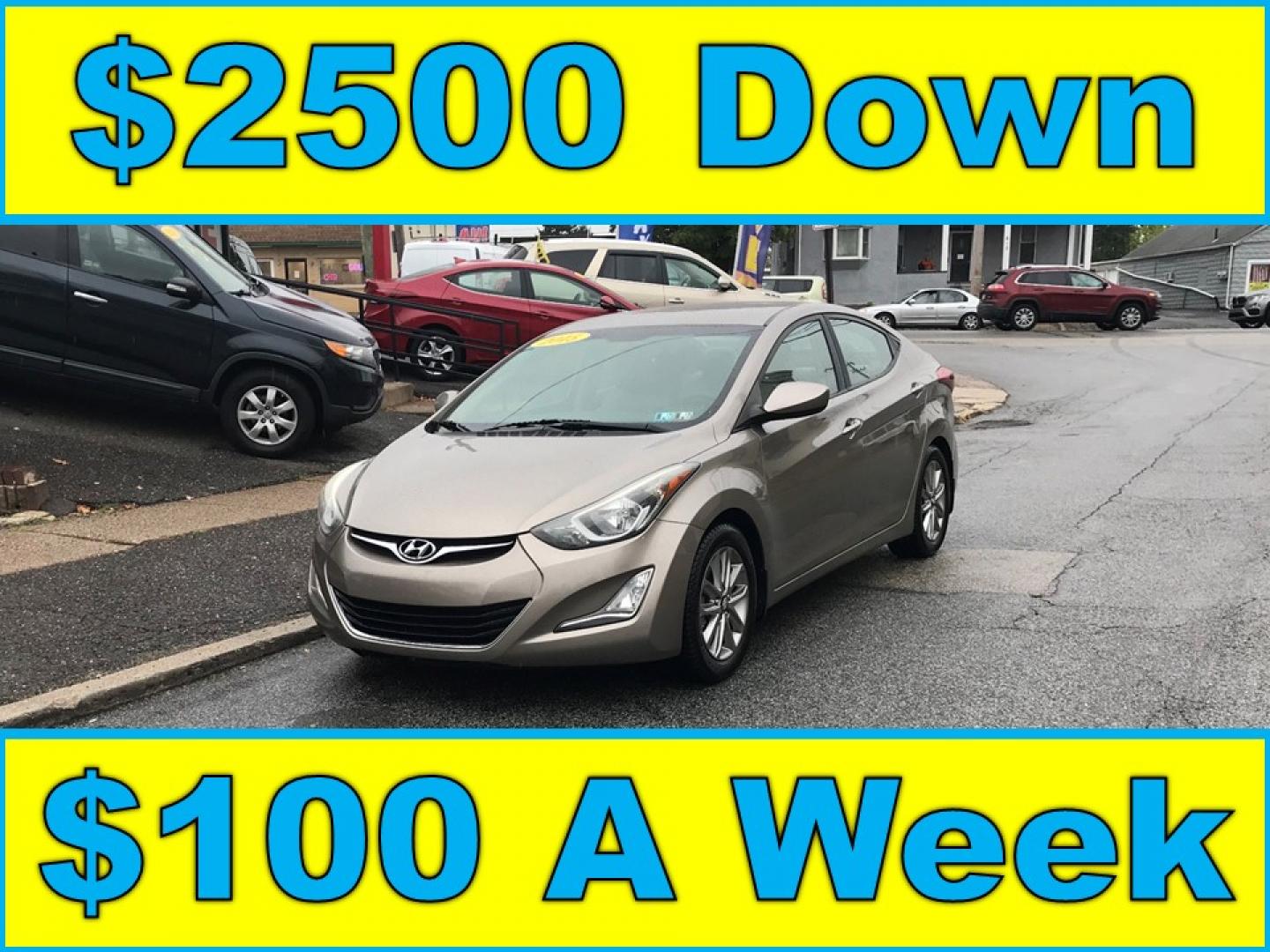 2015 Gray /Gray Hyundai Elantra SE (5NPDH4AE6FH) with an 1.8L L4 DOHC 16V engine, 6-Speed Automatic transmission, located at 577 Chester Pike, Prospect Park, PA, 19076, (610) 237-1015, 39.886154, -75.302338 - 2015 Hyundai Elantra SE: Great on gas, new PA inspection, SUPER CLEAN, runs LIKE NEW! This vehicle comes inspected and has been given a bumper to bumper safety check. It is very clean, reliable, and well maintained. We offer a unique pay plan that is known for being the easiest and fastest financ - Photo#0