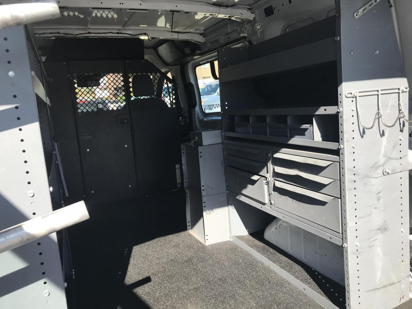 2016 White /Gray Ford Transit 150 Van Low Roof w/Sliding Pass. 130-in. WB (1FTYE1YM0GK) with an 3.7L V6 DOHC 24V engine, 6A transmission, located at 577 Chester Pike, Prospect Park, PA, 19076, (610) 237-1015, 39.886154, -75.302338 - Photo#19