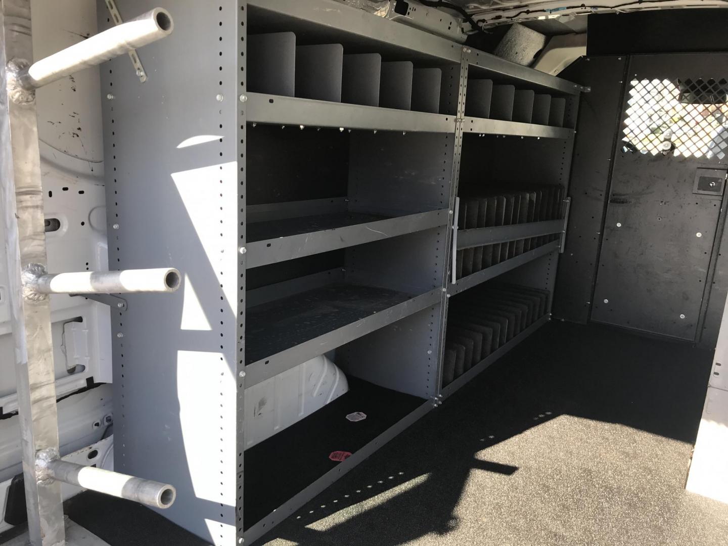 2016 White /Gray Ford Transit 150 Van Low Roof w/Sliding Pass. 130-in. WB (1FTYE1YM0GK) with an 3.7L V6 DOHC 24V engine, 6A transmission, located at 577 Chester Pike, Prospect Park, PA, 19076, (610) 237-1015, 39.886154, -75.302338 - Photo#20