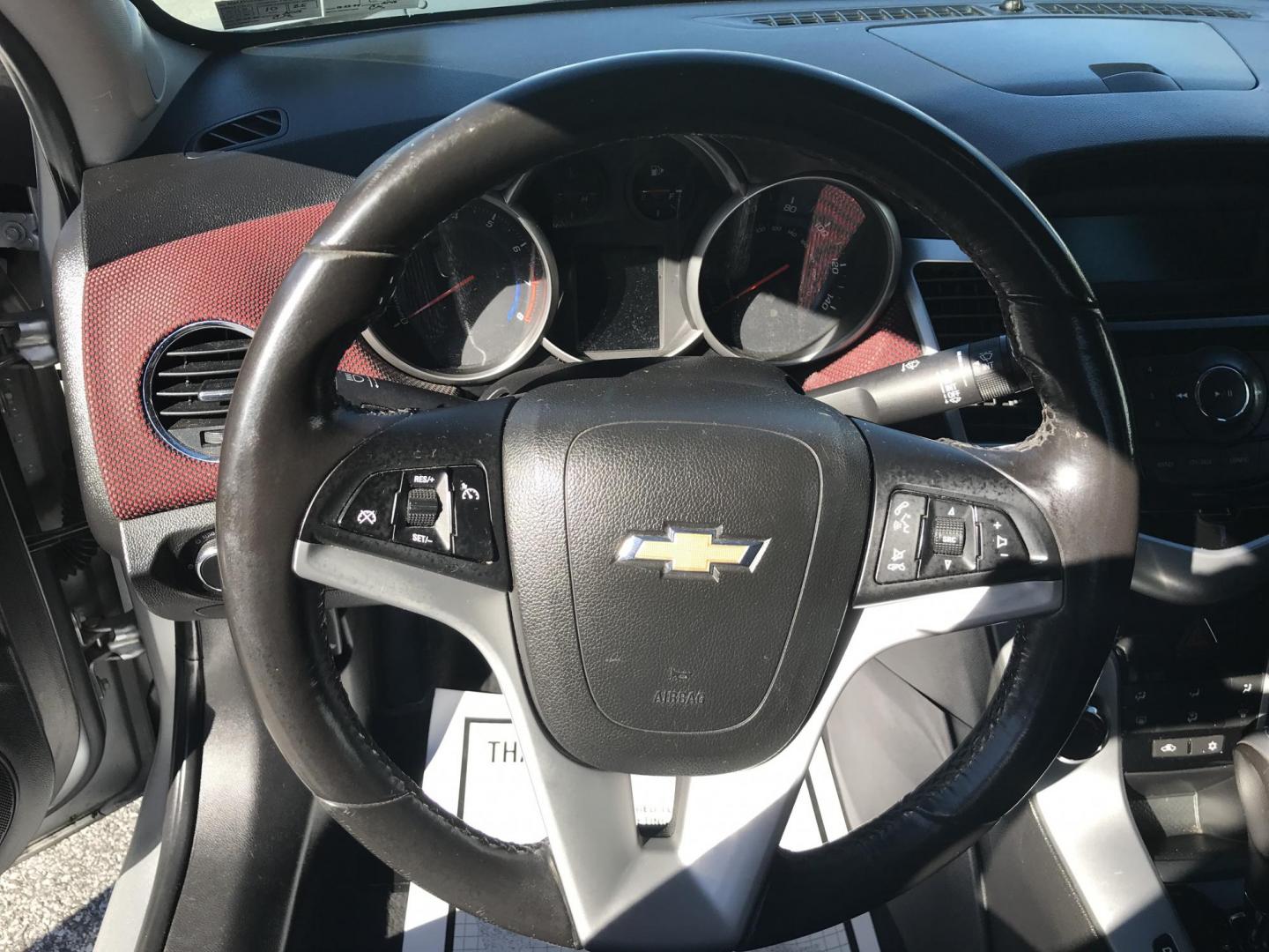 2014 Silver /Gray Chevrolet Cruze 1LT Auto (1G1PC5SB6E7) with an 1.4L L4 DOHC 16V TURBO engine, 6-Speed Automatic transmission, located at 577 Chester Pike, Prospect Park, PA, 19076, (610) 237-1015, 39.886154, -75.302338 - 2014 Chevy Cruze: Only 133k miles, new PA inspection, great on gas, runs EXCELLENT! This vehicle comes inspected and has been given a bumper to bumper safety check. It is very clean, reliable, and well maintained. We offer a unique pay plan that is known for being the easiest and fastest financin - Photo#11