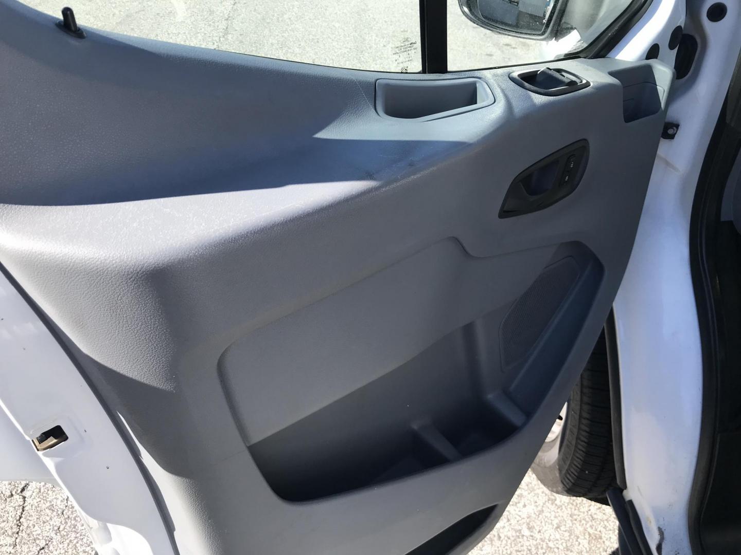 2015 White /Gray Ford Transit 150 Van Med. Roof w/Sliding Pass. 130-in. WB (1FTNE1YMXFK) with an 3.7L V6 DOHC 24V engine, 6-Speed Automatic transmission, located at 577 Chester Pike, Prospect Park, PA, 19076, (610) 237-1015, 39.886154, -75.302338 - 2015 Ford Transit 150 Low Roof: Only 102k miles, drop down ladder racks, shelving, power inverter, partition, new PA inspection, FLEET MAINTAINED! This vehicle comes inspected and has been given a bumper to bumper safety check. It is very clean, reliable, and well maintained. We offer a unique pa - Photo#9