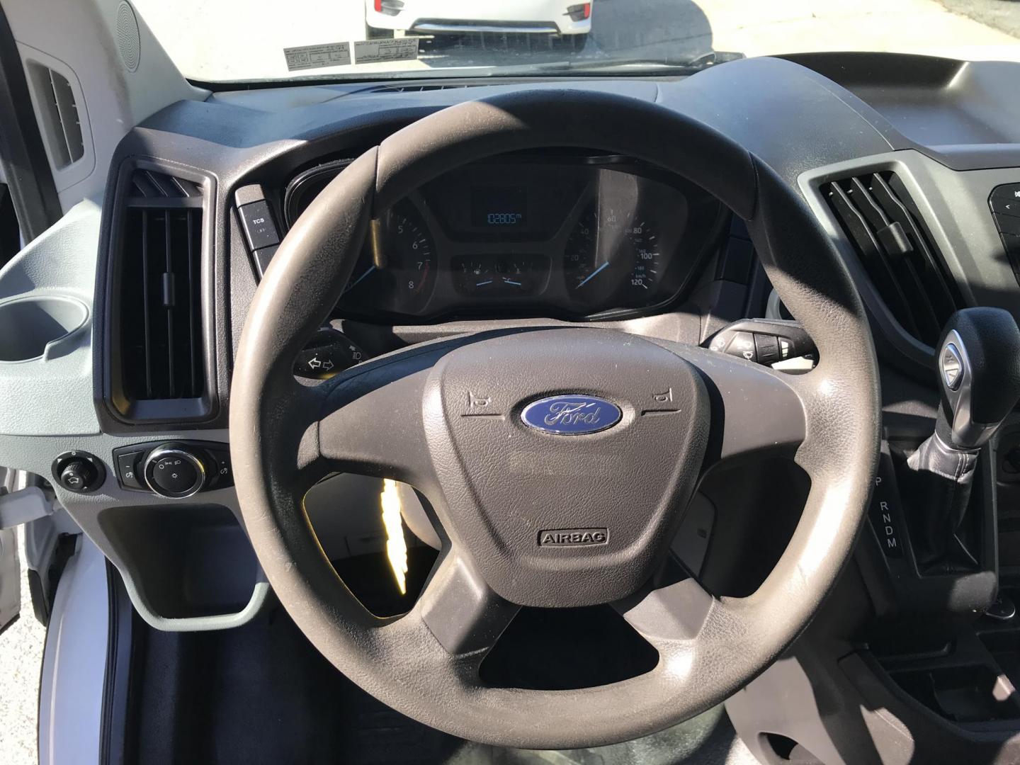 2015 White /Gray Ford Transit 150 Van Med. Roof w/Sliding Pass. 130-in. WB (1FTNE1YMXFK) with an 3.7L V6 DOHC 24V engine, 6-Speed Automatic transmission, located at 577 Chester Pike, Prospect Park, PA, 19076, (610) 237-1015, 39.886154, -75.302338 - 2015 Ford Transit 150 Low Roof: Only 102k miles, drop down ladder racks, shelving, power inverter, partition, new PA inspection, FLEET MAINTAINED! This vehicle comes inspected and has been given a bumper to bumper safety check. It is very clean, reliable, and well maintained. We offer a unique pa - Photo#15