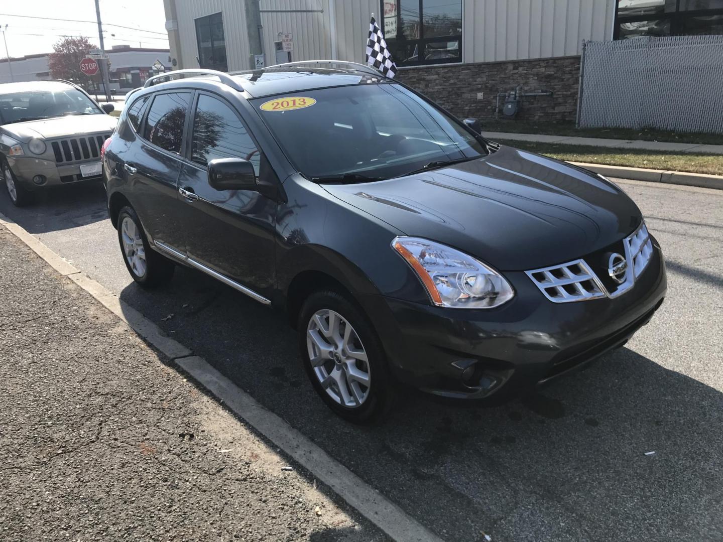 2013 Blue /Black Nissan Rogue SL AWD (JN8AS5MV3DW) with an 2.5L L4 DOHC 16V engine, Continuously Variable Transmission transmission, located at 577 Chester Pike, Prospect Park, PA, 19076, (610) 237-1015, 39.886154, -75.302338 - 2013 Nissan Rogue SL: Only 112k miles, all wheel drive, sunroof, backup camera, heated seats, new PA inspection, runs LIKE NEW! This vehicle comes inspected and has been given a bumper to bumper safety check. It is very clean, reliable, and well maintained. We offer a unique pay plan that is know - Photo#3