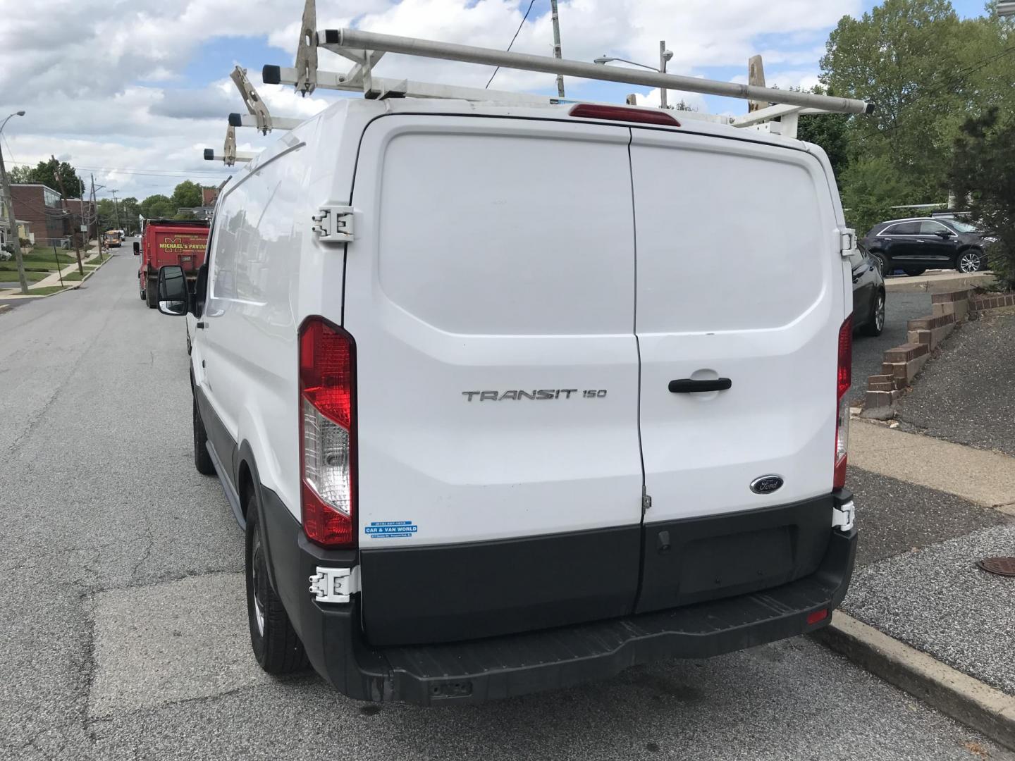 2017 White /Gray Ford Transit 150 Van Low Roof 60/40 Pass. 130-in. WB (1FTYE1ZM4HK) with an 3.7L V6 DOHC 24V engine, 6A transmission, located at 577 Chester Pike, Prospect Park, PA, 19076, (610) 237-1015, 39.886154, -75.302338 - 2017 Ford Transit 150 Low Roof: No side or rear windows, ladder racks, shelving, partition, new PA inspection, SUPER CLEAN, FLEET MAINTAINED! This vehicle comes inspected and has been given a bumper to bumper safety check. It is very clean, reliable, and well maintained. We offer a unique pay pla - Photo#5