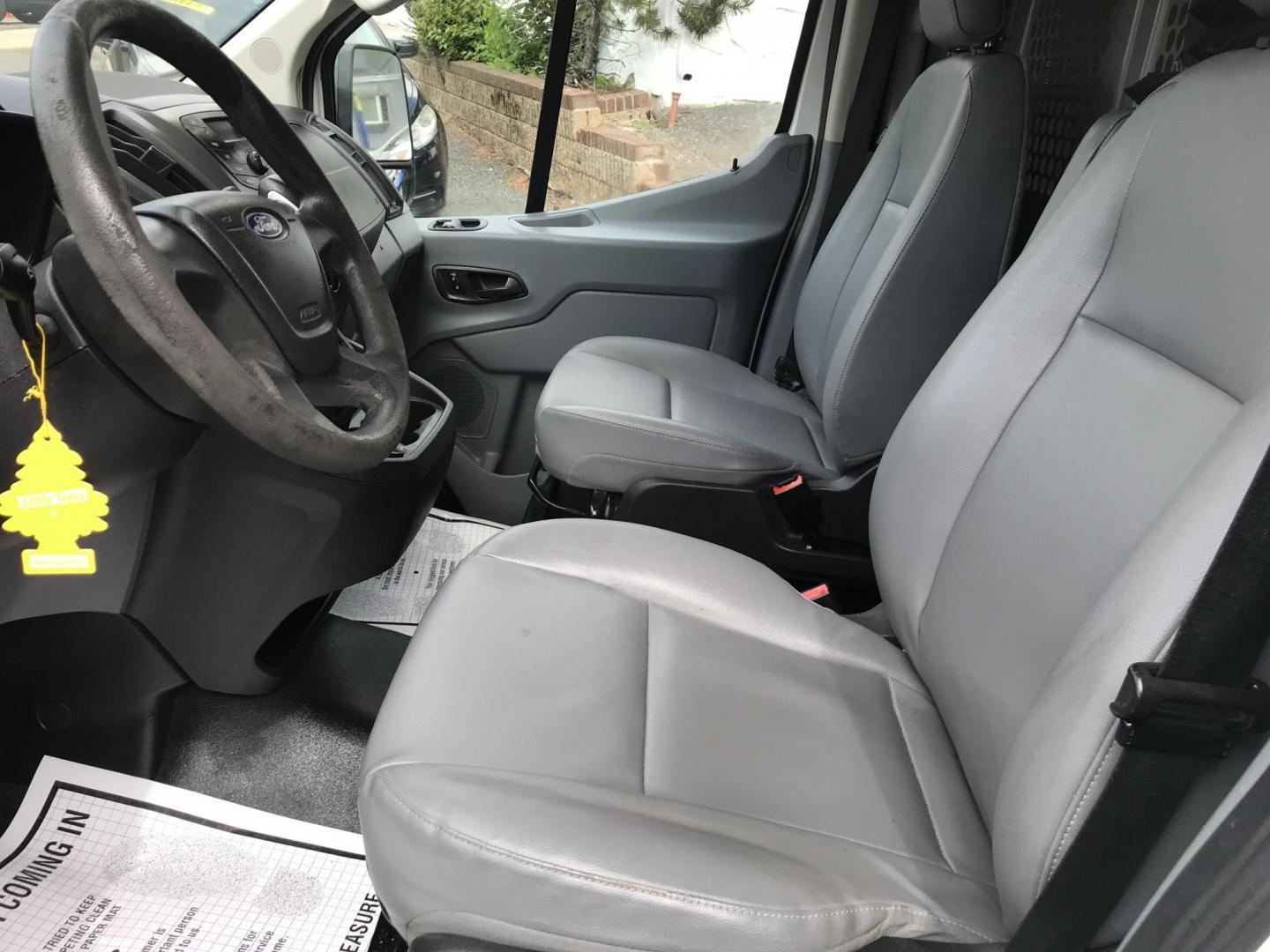 2017 White /Gray Ford Transit 150 Van Low Roof 60/40 Pass. 130-in. WB (1FTYE1ZM4HK) with an 3.7L V6 DOHC 24V engine, 6A transmission, located at 577 Chester Pike, Prospect Park, PA, 19076, (610) 237-1015, 39.886154, -75.302338 - 2017 Ford Transit 150 Low Roof: No side or rear windows, ladder racks, shelving, partition, new PA inspection, SUPER CLEAN, FLEET MAINTAINED! This vehicle comes inspected and has been given a bumper to bumper safety check. It is very clean, reliable, and well maintained. We offer a unique pay pla - Photo#9