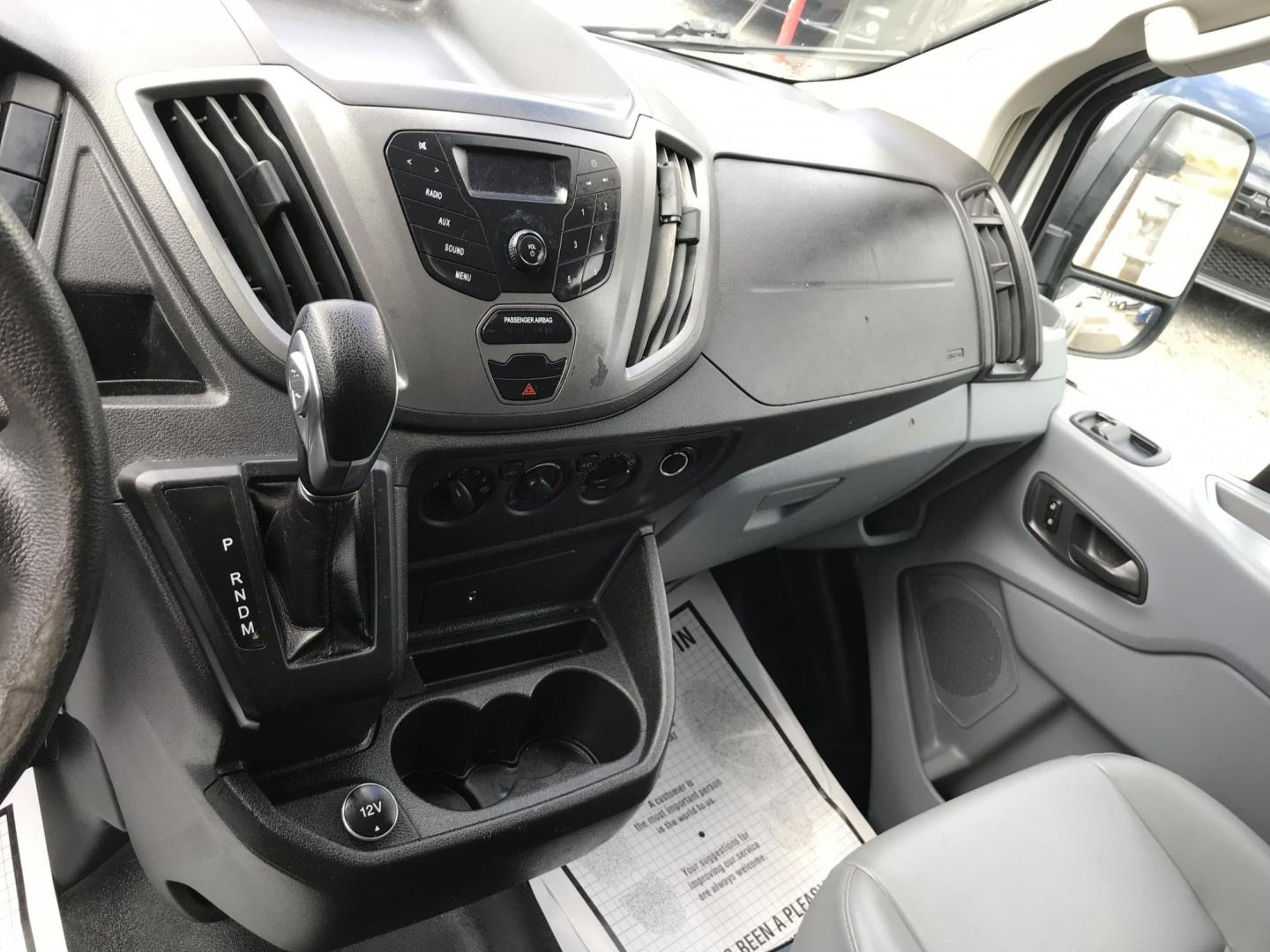 2017 White /Gray Ford Transit 150 Van Low Roof 60/40 Pass. 130-in. WB (1FTYE1ZM4HK) with an 3.7L V6 DOHC 24V engine, 6A transmission, located at 577 Chester Pike, Prospect Park, PA, 19076, (610) 237-1015, 39.886154, -75.302338 - 2017 Ford Transit 150 Low Roof: No side or rear windows, ladder racks, shelving, partition, new PA inspection, SUPER CLEAN, FLEET MAINTAINED! This vehicle comes inspected and has been given a bumper to bumper safety check. It is very clean, reliable, and well maintained. We offer a unique pay pla - Photo#13