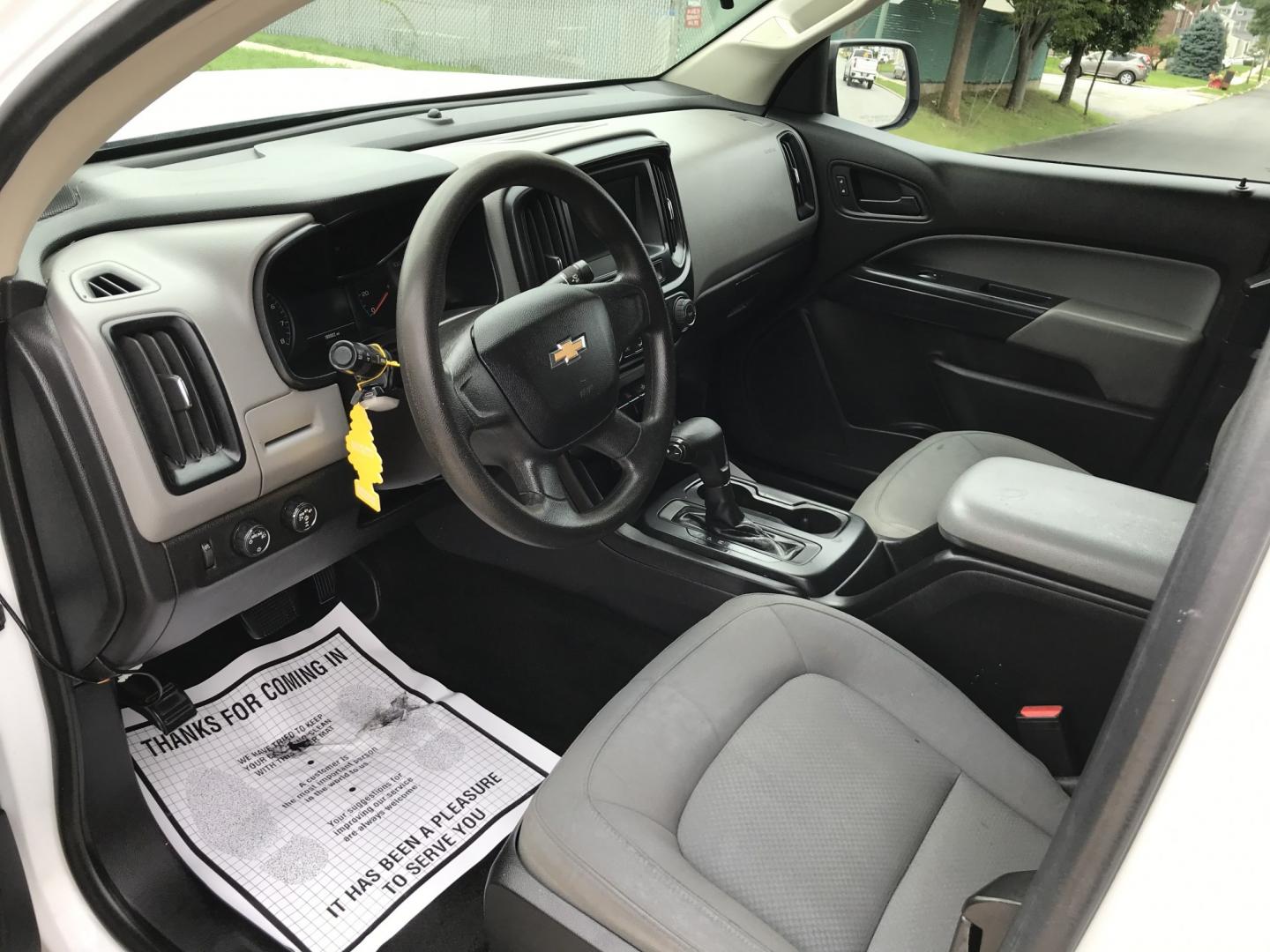 2018 White /Gray Chevrolet Colorado Work Truck Ext. Cab 4WD (1GCHTBEA0J1) with an 2.5L L4 DOHC 16V GAS engine, 6A transmission, located at 577 Chester Pike, Prospect Park, PA, 19076, (610) 237-1015, 39.886154, -75.302338- Photo#7