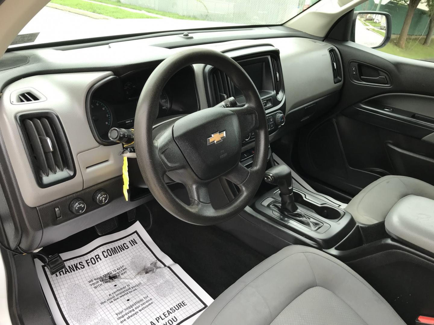 2018 White /Gray Chevrolet Colorado Work Truck Ext. Cab 4WD (1GCHTBEA0J1) with an 2.5L L4 DOHC 16V GAS engine, 6A transmission, located at 577 Chester Pike, Prospect Park, PA, 19076, (610) 237-1015, 39.886154, -75.302338- Photo#10