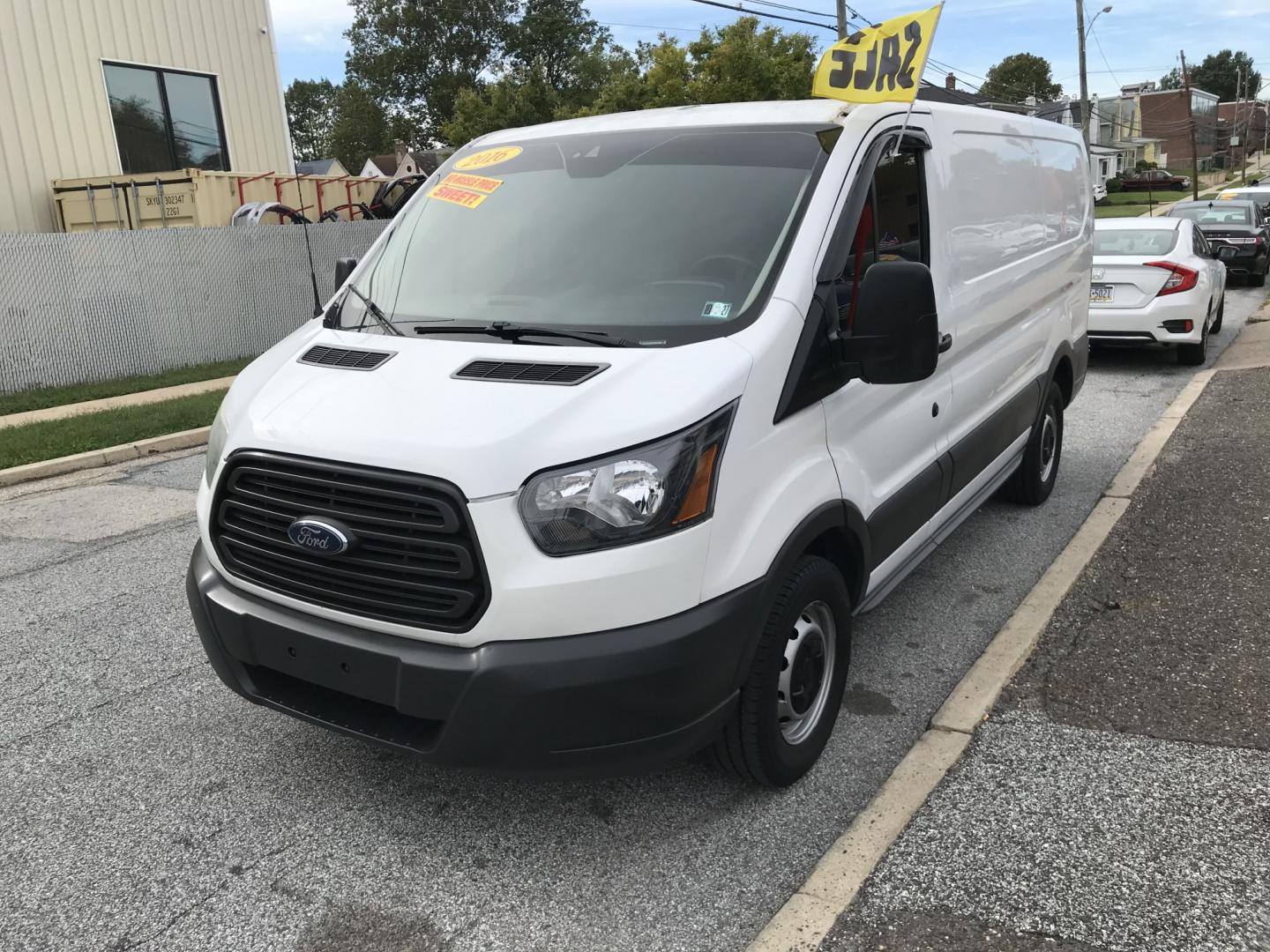 2016 White /Gray Ford Transit 150 Van Low Roof 60/40 Pass. 130-in. WB (1FTYE1ZM7GK) with an 3.7L V6 DOHC 24V engine, 6A transmission, located at 577 Chester Pike, Prospect Park, PA, 19076, (610) 237-1015, 39.886154, -75.302338 - 2016 Ford Transit 150 Low Roof: Fleet maintained, new PA inspection, backup camera, no rear windows, runs EXCELLENT! This vehicle comes inspected and has been given a bumper to bumper safety check. It is very clean, reliable, and well maintained. We offer a unique pay plan that is known for being- Photo#3