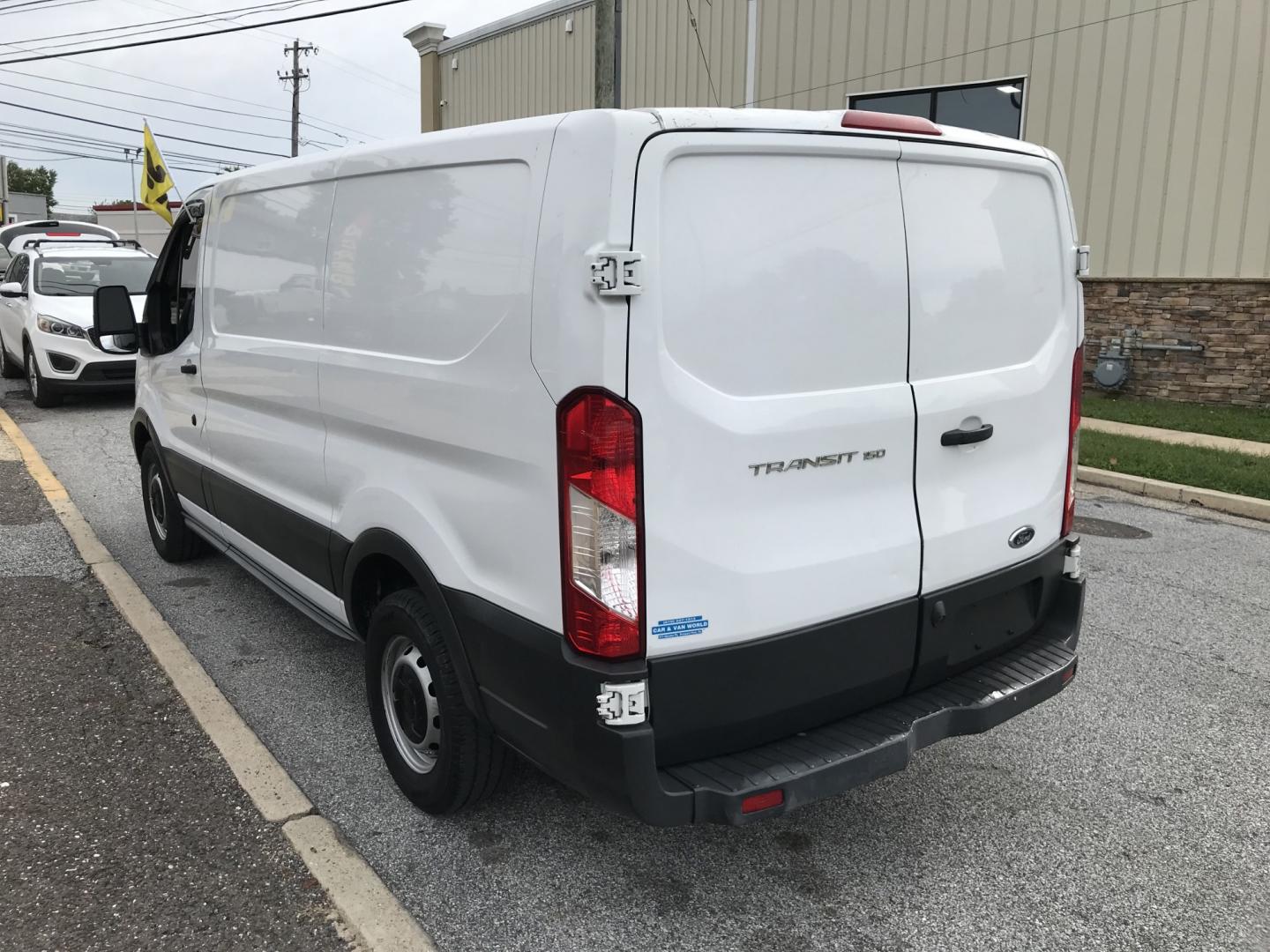 2016 White /Gray Ford Transit 150 Van Low Roof 60/40 Pass. 130-in. WB (1FTYE1ZM7GK) with an 3.7L V6 DOHC 24V engine, 6A transmission, located at 577 Chester Pike, Prospect Park, PA, 19076, (610) 237-1015, 39.886154, -75.302338 - 2016 Ford Transit 150 Low Roof: Fleet maintained, new PA inspection, backup camera, no rear windows, runs EXCELLENT! This vehicle comes inspected and has been given a bumper to bumper safety check. It is very clean, reliable, and well maintained. We offer a unique pay plan that is known for being- Photo#4