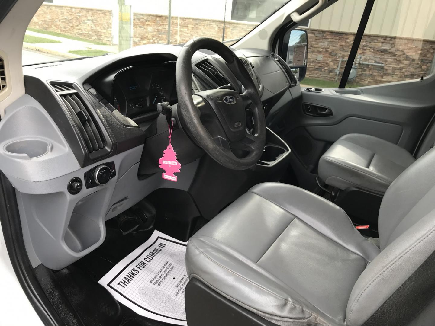 2016 White /Gray Ford Transit 150 Van Low Roof 60/40 Pass. 130-in. WB (1FTYE1ZM7GK) with an 3.7L V6 DOHC 24V engine, 6A transmission, located at 577 Chester Pike, Prospect Park, PA, 19076, (610) 237-1015, 39.886154, -75.302338 - 2016 Ford Transit 150 Low Roof: Fleet maintained, new PA inspection, backup camera, no rear windows, runs EXCELLENT! This vehicle comes inspected and has been given a bumper to bumper safety check. It is very clean, reliable, and well maintained. We offer a unique pay plan that is known for being- Photo#6