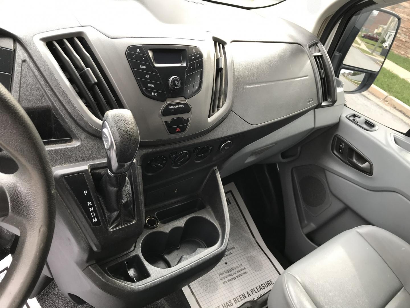 2016 White /Gray Ford Transit 150 Van Low Roof 60/40 Pass. 130-in. WB (1FTYE1ZM7GK) with an 3.7L V6 DOHC 24V engine, 6A transmission, located at 577 Chester Pike, Prospect Park, PA, 19076, (610) 237-1015, 39.886154, -75.302338 - 2016 Ford Transit 150 Low Roof: Fleet maintained, new PA inspection, backup camera, no rear windows, runs EXCELLENT! This vehicle comes inspected and has been given a bumper to bumper safety check. It is very clean, reliable, and well maintained. We offer a unique pay plan that is known for being- Photo#11