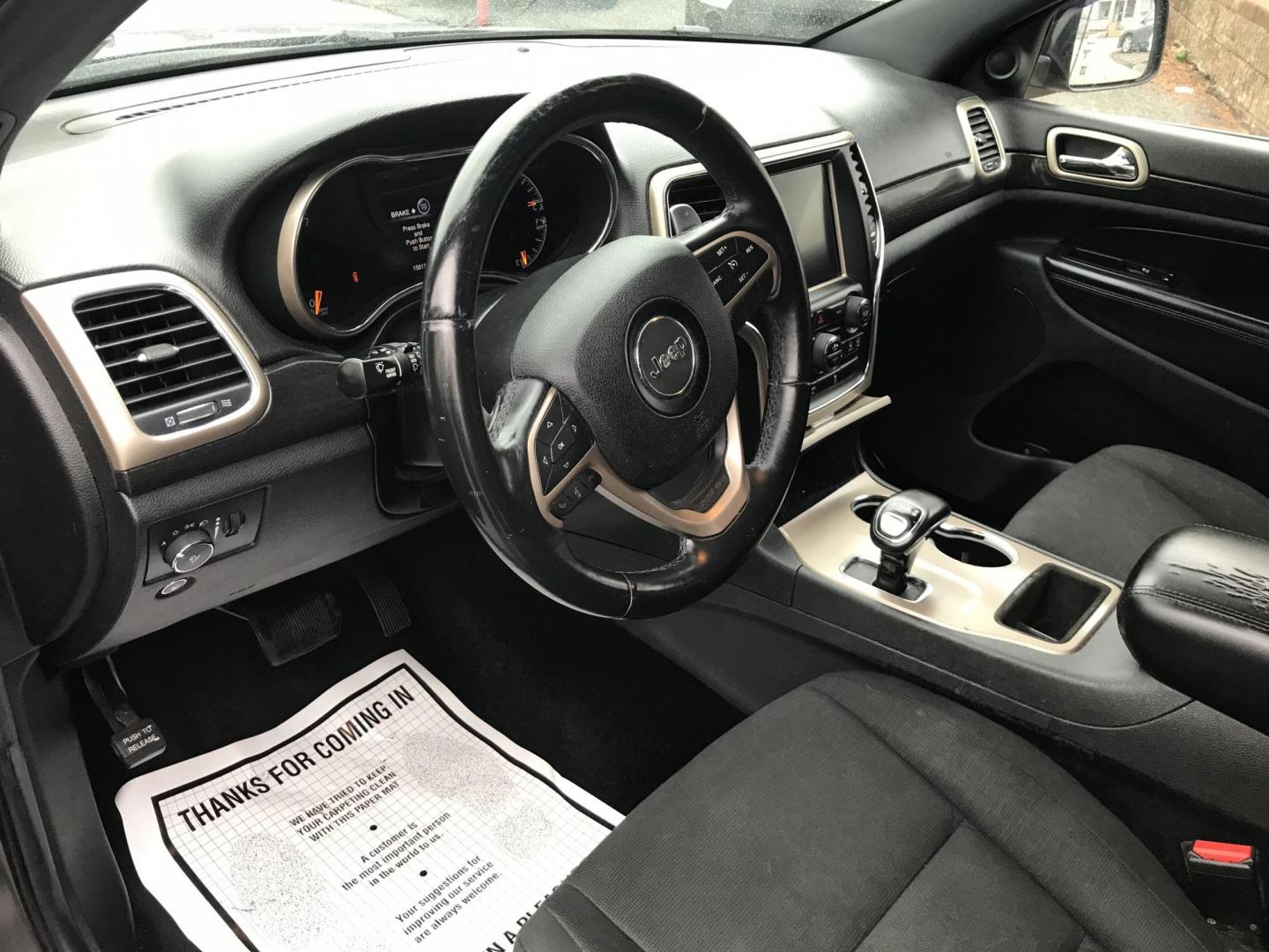 2014 Gray /Gray Jeep Grand Cherokee Laredo 4WD (1C4RJFAG1EC) with an 3.6L V6 DOHC 24V engine, 5-Speed Automatic transmission, located at 577 Chester Pike, Prospect Park, PA, 19076, (610) 237-1015, 39.886154, -75.302338 - 2014 Jeep Cherokee Laredo: 4x4, navigation system, new PA inspection, SUPER CLEAN, runs LIKE NEW! This vehicle comes inspected and has been given a bumper to bumper safety check. It is very clean, reliable, and well maintained. We offer a unique pay plan that is known for being the easiest and fa - Photo#10