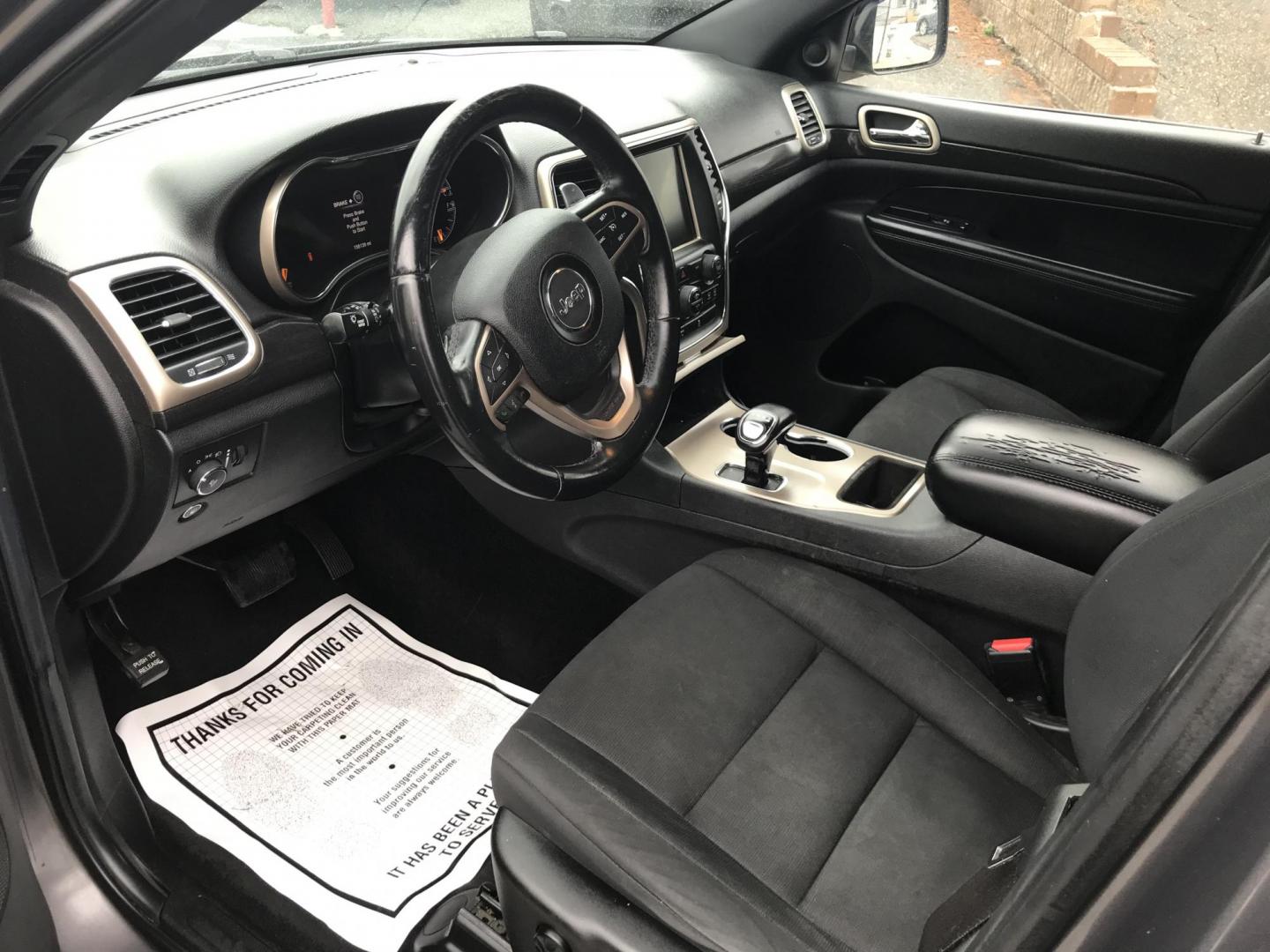 2014 Gray /Gray Jeep Grand Cherokee Laredo 4WD (1C4RJFAG1EC) with an 3.6L V6 DOHC 24V engine, 5-Speed Automatic transmission, located at 577 Chester Pike, Prospect Park, PA, 19076, (610) 237-1015, 39.886154, -75.302338 - 2014 Jeep Cherokee Laredo: 4x4, navigation system, new PA inspection, SUPER CLEAN, runs LIKE NEW! This vehicle comes inspected and has been given a bumper to bumper safety check. It is very clean, reliable, and well maintained. We offer a unique pay plan that is known for being the easiest and fa - Photo#8