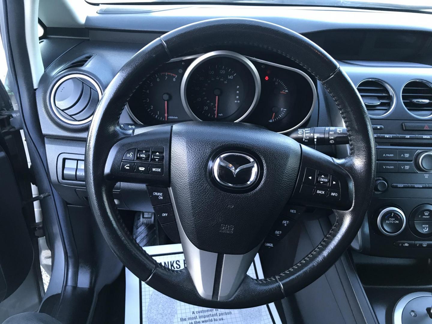 2011 Gray /Gray Mazda CX-7 s Touring AWD (JM3ER4CL3B0) with an 2.3L L4 DOHC 16V TURBO engine, 6-Speed Automatic transmission, located at 577 Chester Pike, Prospect Park, PA, 19076, (610) 237-1015, 39.886154, -75.302338 - 2011 Mazda CX-7 Touring: Only 88k miles, sunroof, backup camera, black leather interior, runs EXCELLENT! This vehicle comes inspected and has been given a bumper to bumper safety check. It is very clean, reliable, and well maintained. We offer a unique pay plan that is known for being the easiest - Photo#12