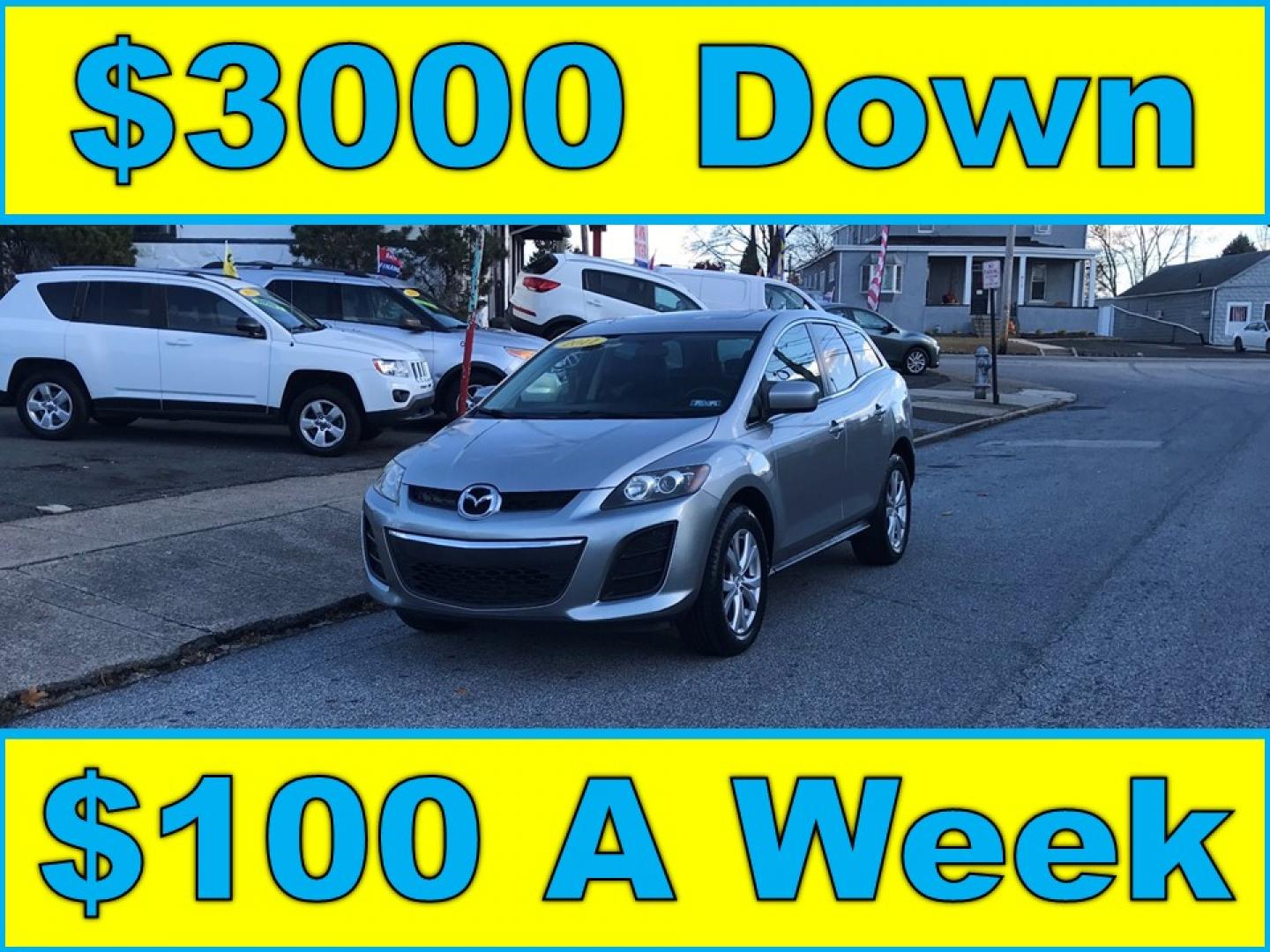 2011 Gray /Gray Mazda CX-7 s Touring AWD (JM3ER4CL3B0) with an 2.3L L4 DOHC 16V TURBO engine, 6-Speed Automatic transmission, located at 577 Chester Pike, Prospect Park, PA, 19076, (610) 237-1015, 39.886154, -75.302338 - 2011 Mazda CX-7 Touring: Only 88k miles, sunroof, backup camera, black leather interior, runs EXCELLENT! This vehicle comes inspected and has been given a bumper to bumper safety check. It is very clean, reliable, and well maintained. We offer a unique pay plan that is known for being the easiest - Photo#0