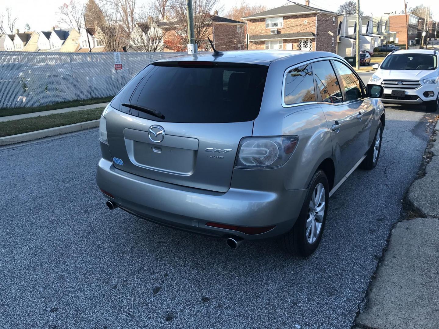 2011 Gray /Gray Mazda CX-7 s Touring AWD (JM3ER4CL3B0) with an 2.3L L4 DOHC 16V TURBO engine, 6-Speed Automatic transmission, located at 577 Chester Pike, Prospect Park, PA, 19076, (610) 237-1015, 39.886154, -75.302338 - 2011 Mazda CX-7 Touring: Only 88k miles, sunroof, backup camera, black leather interior, runs EXCELLENT! This vehicle comes inspected and has been given a bumper to bumper safety check. It is very clean, reliable, and well maintained. We offer a unique pay plan that is known for being the easiest - Photo#3