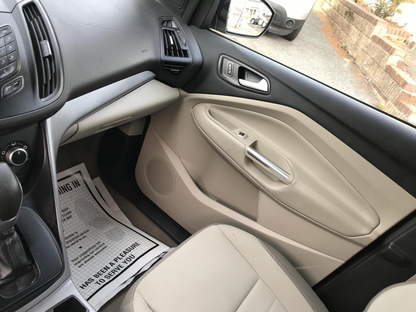 2014 Blue /Gray Ford Escape SE (1FMCU0GX7EU) with an 1.6L L4 DOHC 16V engine, 6-Speed Automatic transmission, located at 577 Chester Pike, Prospect Park, PA, 19076, (610) 237-1015, 39.886154, -75.302338 - Photo#14