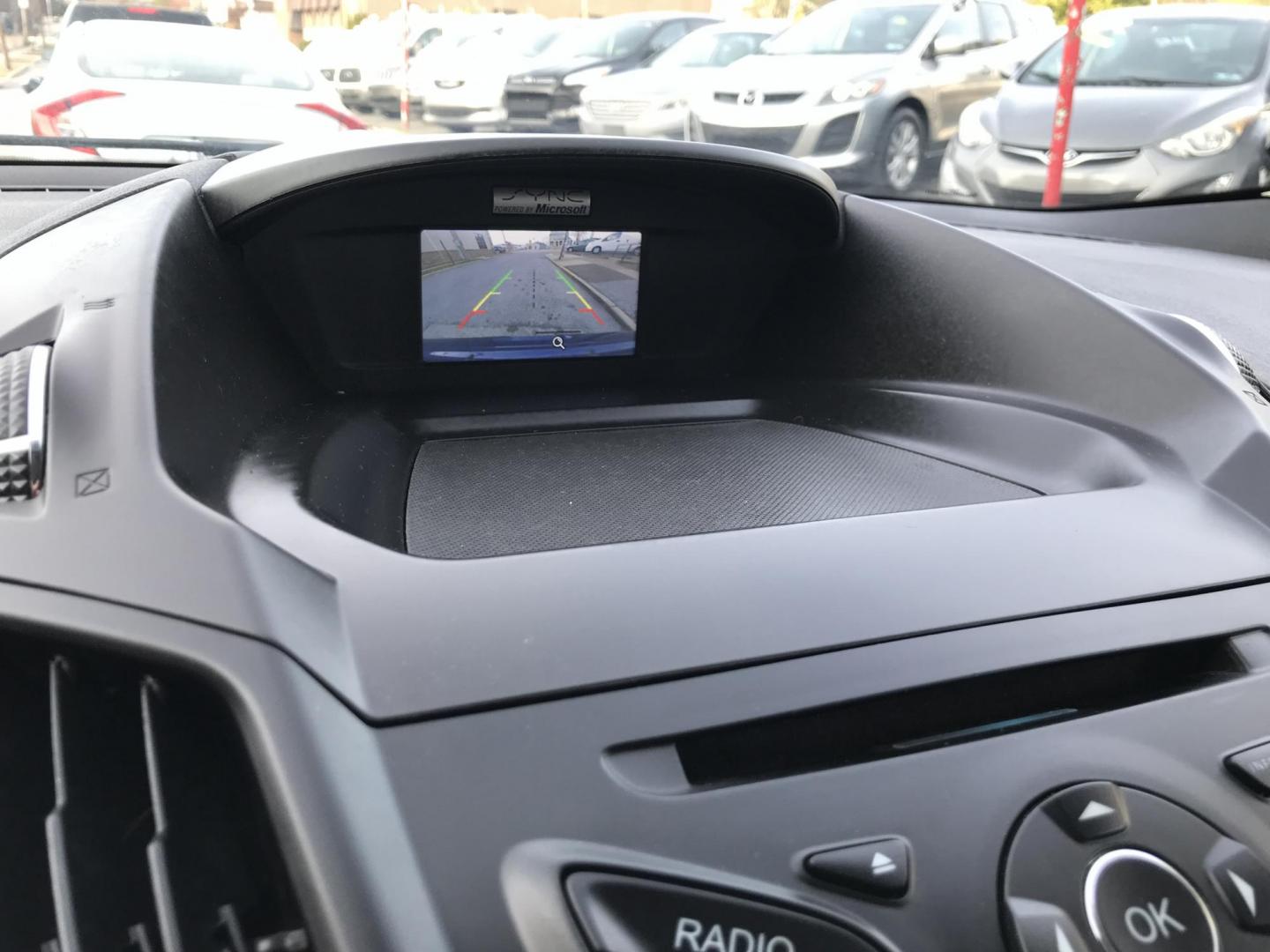2014 Blue /Gray Ford Escape SE (1FMCU0GX7EU) with an 1.6L L4 DOHC 16V engine, 6-Speed Automatic transmission, located at 577 Chester Pike, Prospect Park, PA, 19076, (610) 237-1015, 39.886154, -75.302338 - Photo#15