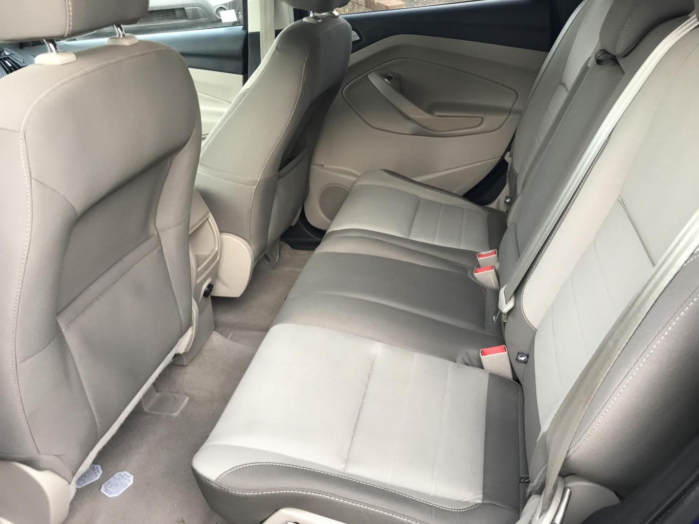 2014 Blue /Gray Ford Escape SE (1FMCU0GX7EU) with an 1.6L L4 DOHC 16V engine, 6-Speed Automatic transmission, located at 577 Chester Pike, Prospect Park, PA, 19076, (610) 237-1015, 39.886154, -75.302338 - Photo#18