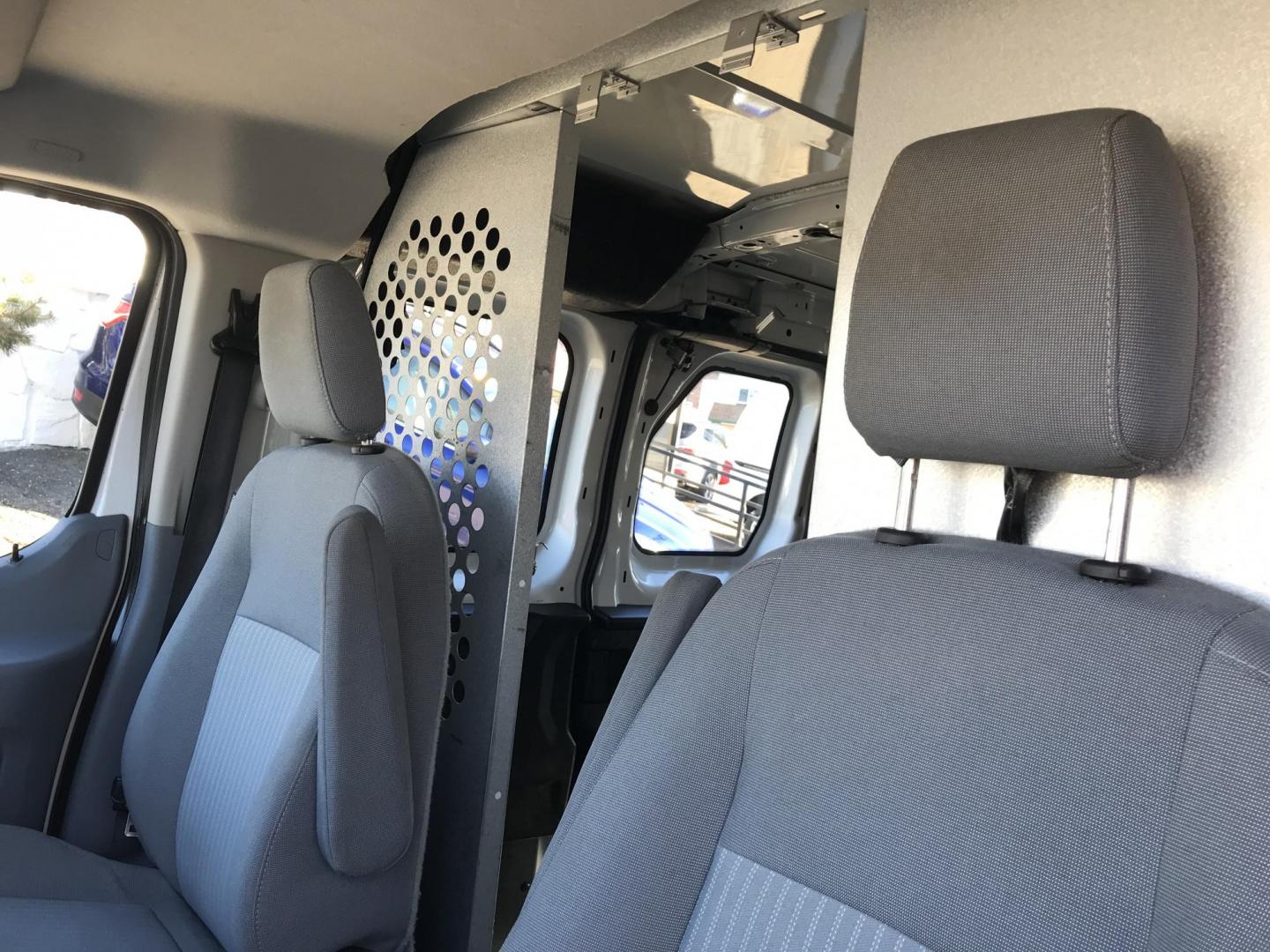 2016 White /Gray Ford Transit 250 Van Low Roof 60/40 Pass.130-in. WB (1FTYR1ZM7GK) with an 3.7L V6 DOHC 24V engine, 6A transmission, located at 577 Chester Pike, Prospect Park, PA, 19076, (610) 237-1015, 39.886154, -75.302338 - Photo#11