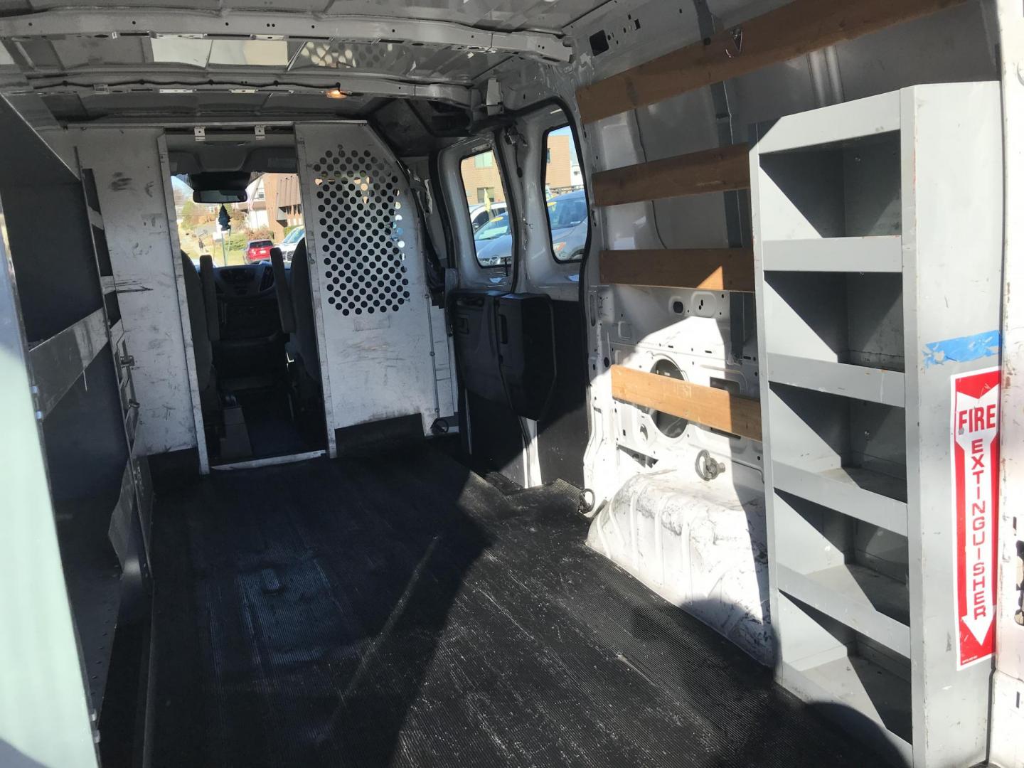 2016 White /Gray Ford Transit 250 Van Low Roof 60/40 Pass.130-in. WB (1FTYR1ZM7GK) with an 3.7L V6 DOHC 24V engine, 6A transmission, located at 577 Chester Pike, Prospect Park, PA, 19076, (610) 237-1015, 39.886154, -75.302338 - Photo#36
