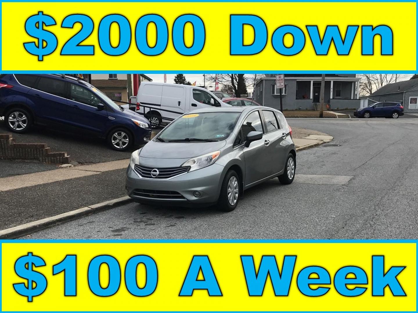 2015 Gray /Gray Nissan Versa Note S (3N1CE2CP4FL) with an 1.6L L4 DOHC 16V engine, Automatic transmission, located at 577 Chester Pike, Prospect Park, PA, 19076, (610) 237-1015, 39.886154, -75.302338 - 2015 Nissan Versa Note: Only 102k miles, new PA inspection, great on gas, SUPER CLEAN! This vehicle comes inspected and has been given a bumper to bumper safety check. It is very clean, reliable, and well maintained. We offer a unique pay plan that is known for being the easiest and fastest finan - Photo#0