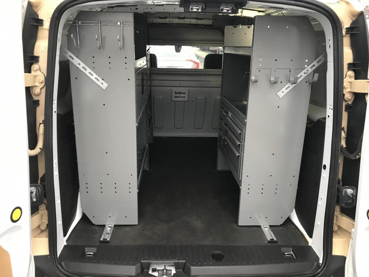 2017 Tan /Gray Ford Transit Connect Cargo Van XLT (NM0LS7F74H1) with an 2.5L L4 DOHC 16V engine, 6A transmission, located at 577 Chester Pike, Prospect Park, PA, 19076, (610) 237-1015, 39.886154, -75.302338 - 2017 Ford Transit Connect: Fleet maintained, backup camera, ladder racks, shelving (can be removed), no rear or side windows, has lock on rear and side doors, runs LIKE NEW! This vehicle comes inspected and has been given a bumper to bumper safety check. It is very clean, reliable, and well maint - Photo#19