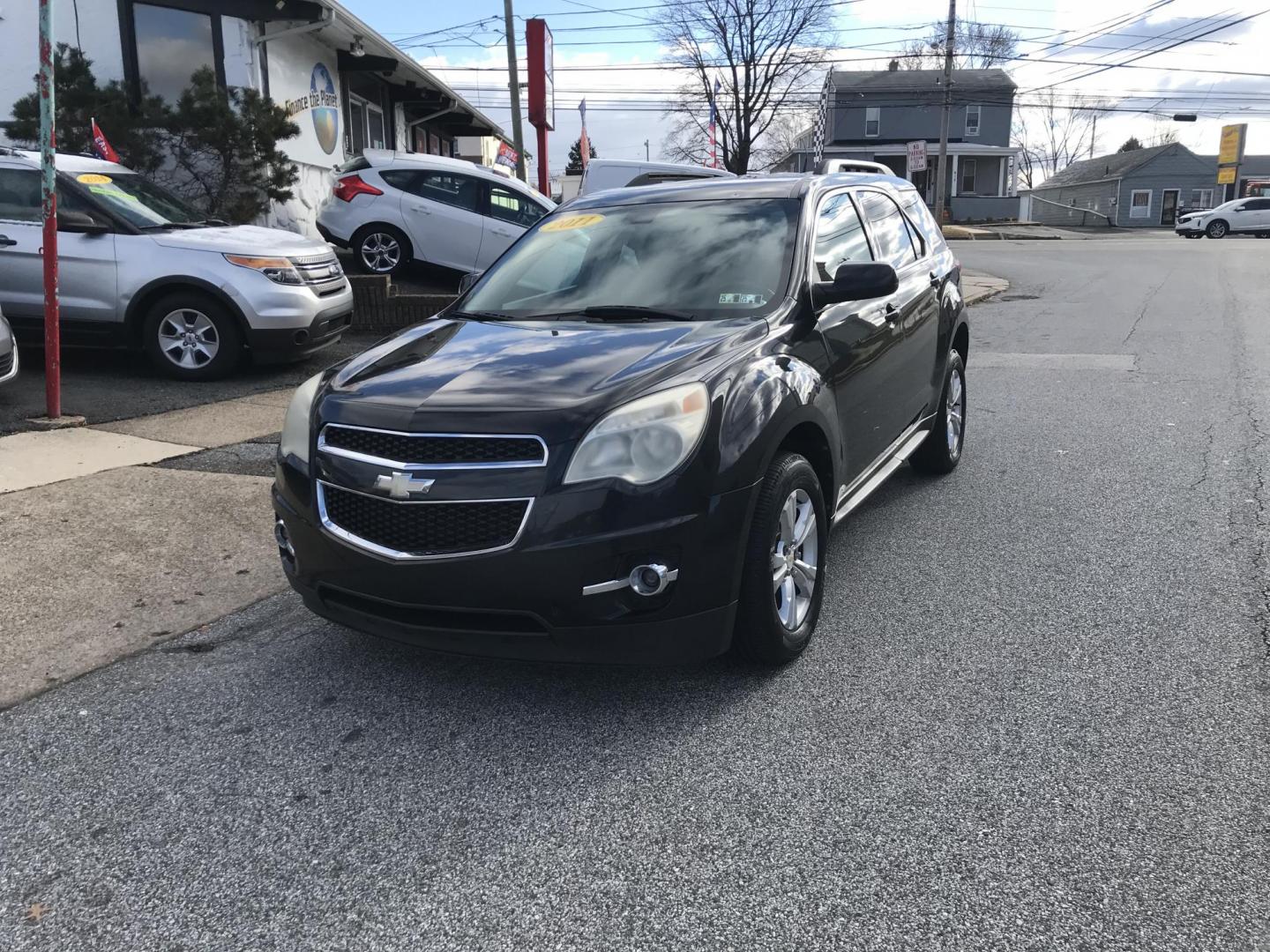 2011 Black /Black Chevrolet Equinox 2LT AWD (2CNFLNEC7B6) with an 2.4L L4 DOHC 16V engine, 6-Speed Automatic transmission, located at 577 Chester Pike, Prospect Park, PA, 19076, (610) 237-1015, 39.886154, -75.302338 - 2011 Chevrolet Equinox LT: Only 111k miles, AWD, navigation system, backup camera, new PA inspection, runs STRONG! This vehicle comes inspected and has been given a bumper to bumper safety check. It is very clean, reliable, and well maintained. We offer a unique pay plan that is known for being t - Photo#2