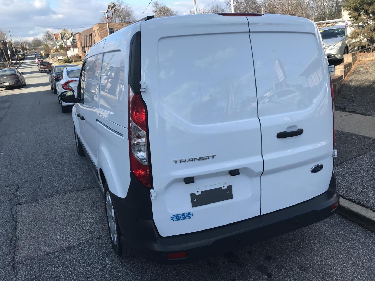 2017 White /Gray Ford Transit Connect Cargo Van XL LWB w/Rear 180 Degree Door (NM0LS7E74H1) with an 2.5L L4 DOHC 16V engine, 6A transmission, located at 577 Chester Pike, Prospect Park, PA, 19076, (610) 237-1015, 39.886154, -75.302338 - 2017 Ford Transit Connect: No side or rear windows, shelving, partition, new PA inspection, FLEET MAINTAINED, runs LIKE NEW! This vehicle comes inspected and has been given a bumper to bumper safety check. It is very clean, reliable, and well maintained. We offer a unique pay plan that is known f - Photo#4