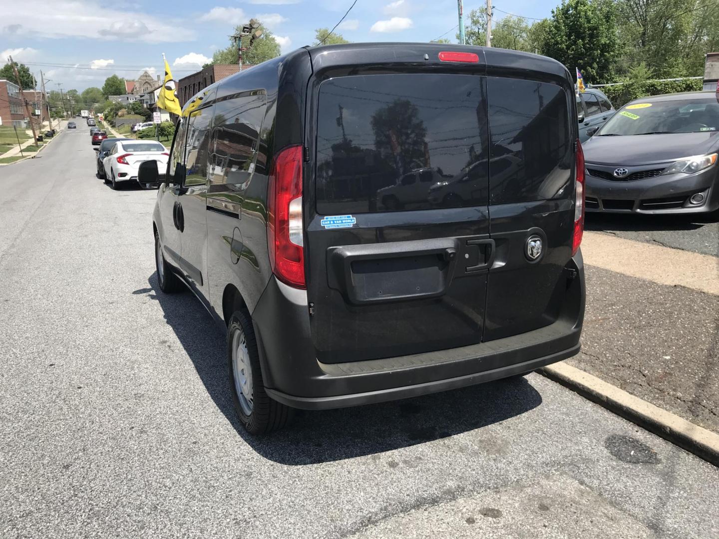 2018 Black /Black RAM ProMaster City Cargo Van (ZFBERFAB6J6) with an 2.4L L4 engine, 9A transmission, located at 577 Chester Pike, Prospect Park, PA, 19076, (610) 237-1015, 39.886154, -75.302338 - 2018 Ram Promaster City Cargo Van: Backup camera, no side or rear windows, new PA inspection, FLEET MAINTAINED, runs LIKE NEW! This vehicle comes inspected and has been given a bumper to bumper safety check. It is very clean, reliable, and well maintained. We offer a unique pay plan that is known - Photo#5