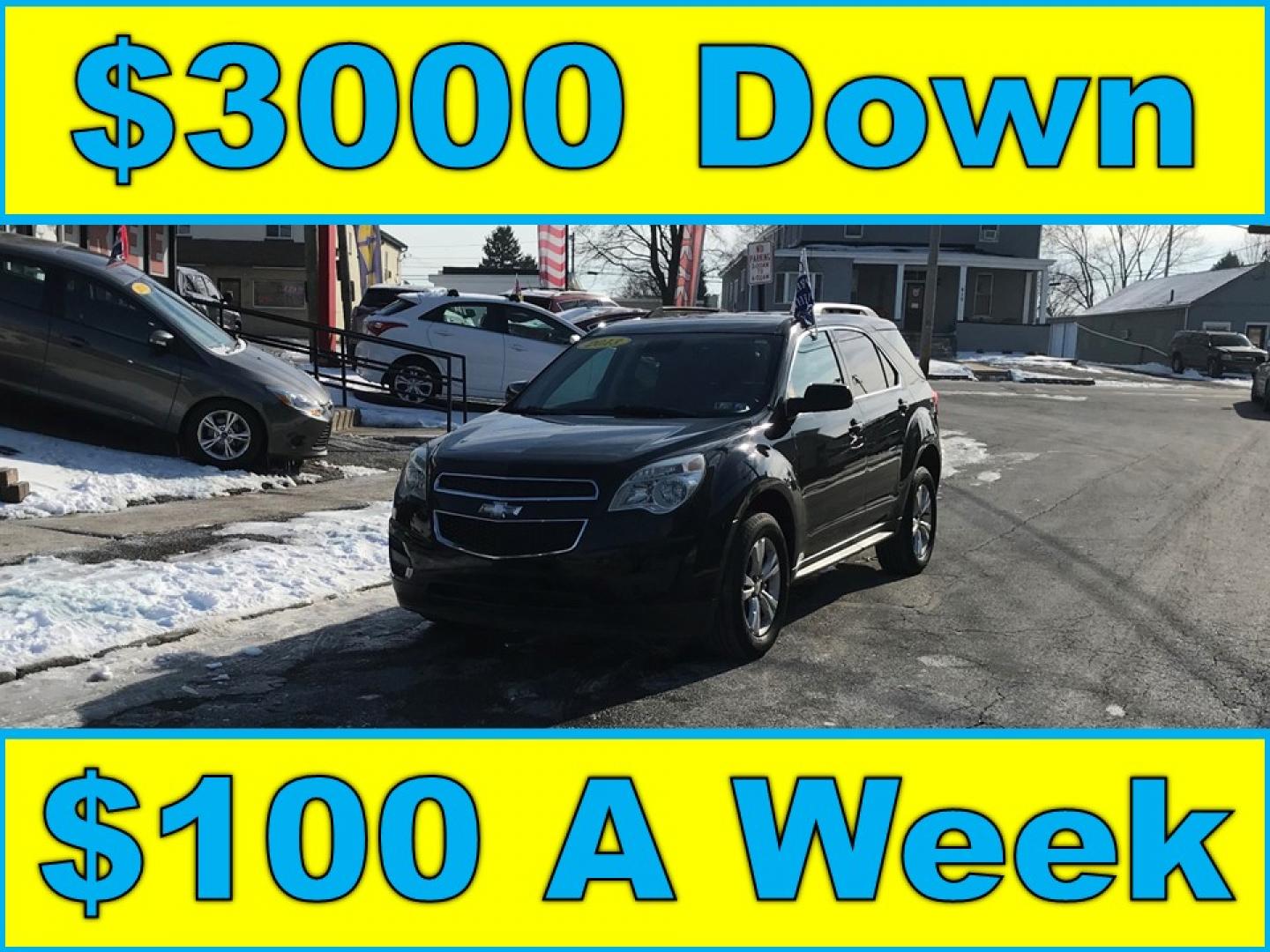 2013 Black /Black Chevrolet Equinox 1LT AWD (2GNFLEEKXD6) with an 2.4L L4 DOHC 16V engine, 6-Speed Automatic transmission, located at 577 Chester Pike, Prospect Park, PA, 19076, (610) 237-1015, 39.886154, -75.302338 - Photo#0