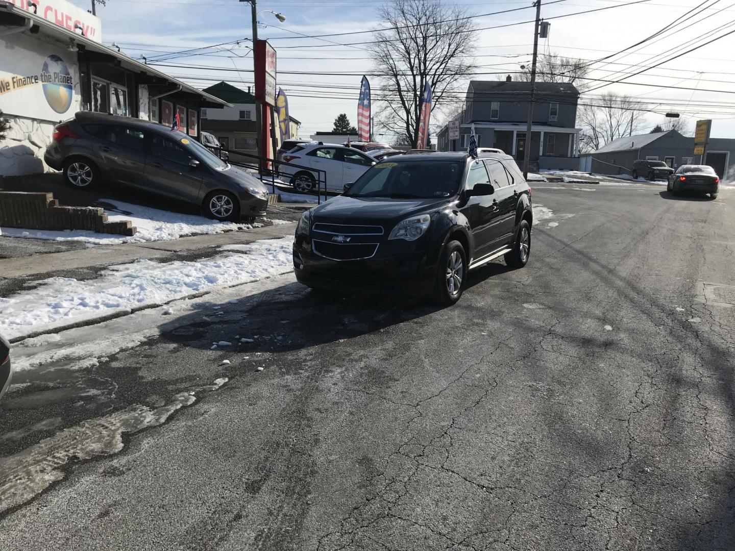 2013 Black /Black Chevrolet Equinox 1LT AWD (2GNFLEEKXD6) with an 2.4L L4 DOHC 16V engine, 6-Speed Automatic transmission, located at 577 Chester Pike, Prospect Park, PA, 19076, (610) 237-1015, 39.886154, -75.302338 - Photo#1