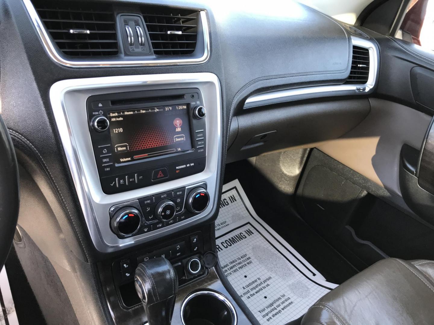 2015 Red /Gray GMC Acadia SLT-1 AWD (1GKKVRKD6FJ) with an 3.6L V6 DOHC 24V engine, 6-Speed Automatic transmission, located at 577 Chester Pike, Prospect Park, PA, 19076, (610) 237-1015, 39.886154, -75.302338 - Photo#14