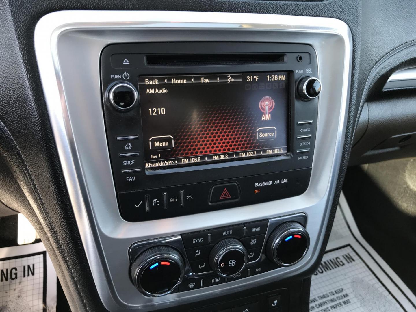 2015 Red /Gray GMC Acadia SLT-1 AWD (1GKKVRKD6FJ) with an 3.6L V6 DOHC 24V engine, 6-Speed Automatic transmission, located at 577 Chester Pike, Prospect Park, PA, 19076, (610) 237-1015, 39.886154, -75.302338 - Photo#16